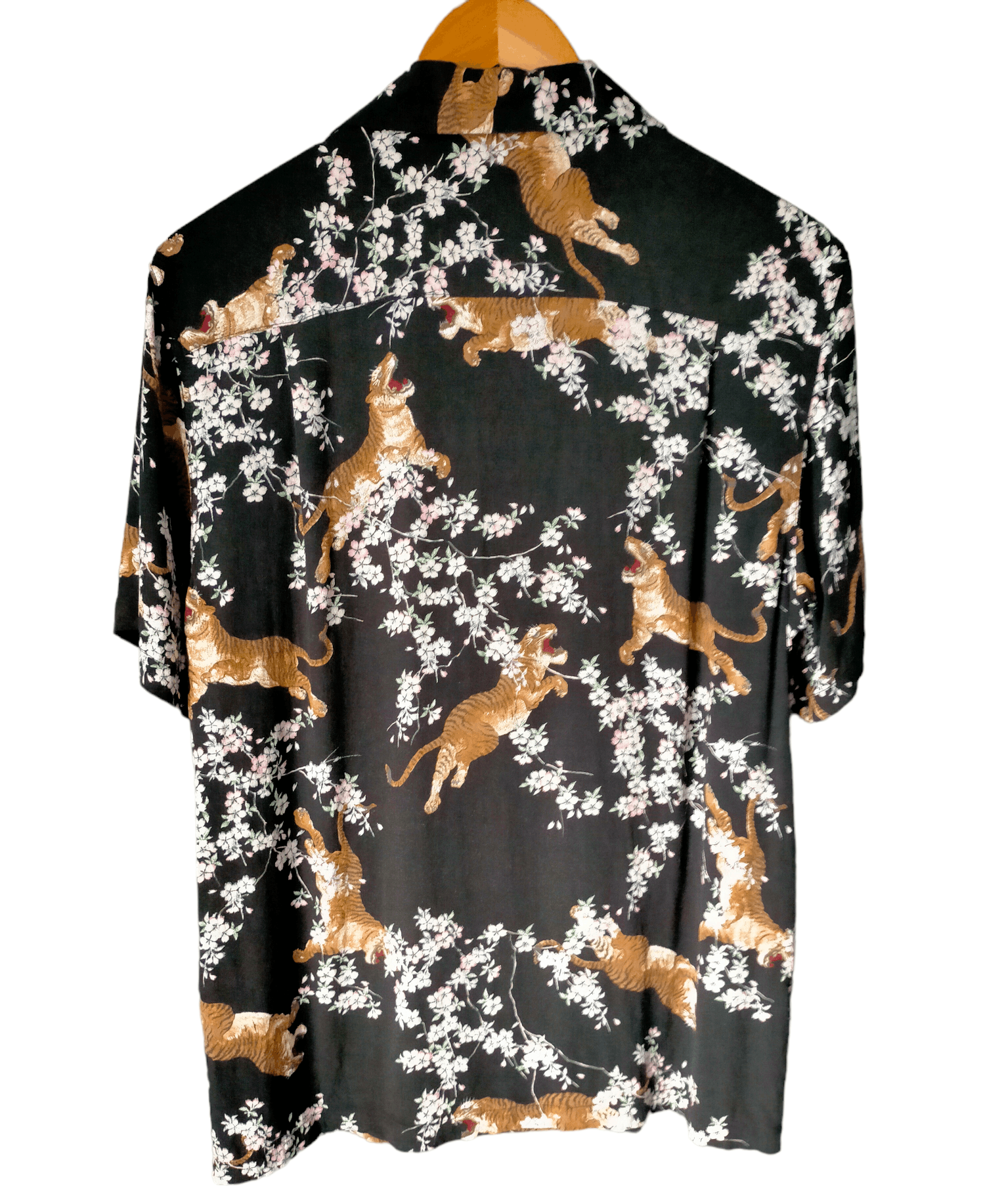 Japanese Brand Kaluluwa Hawaiian Tiger Rayon full Print Size US M / EU 48-50 / 2 - 5 Thumbnail