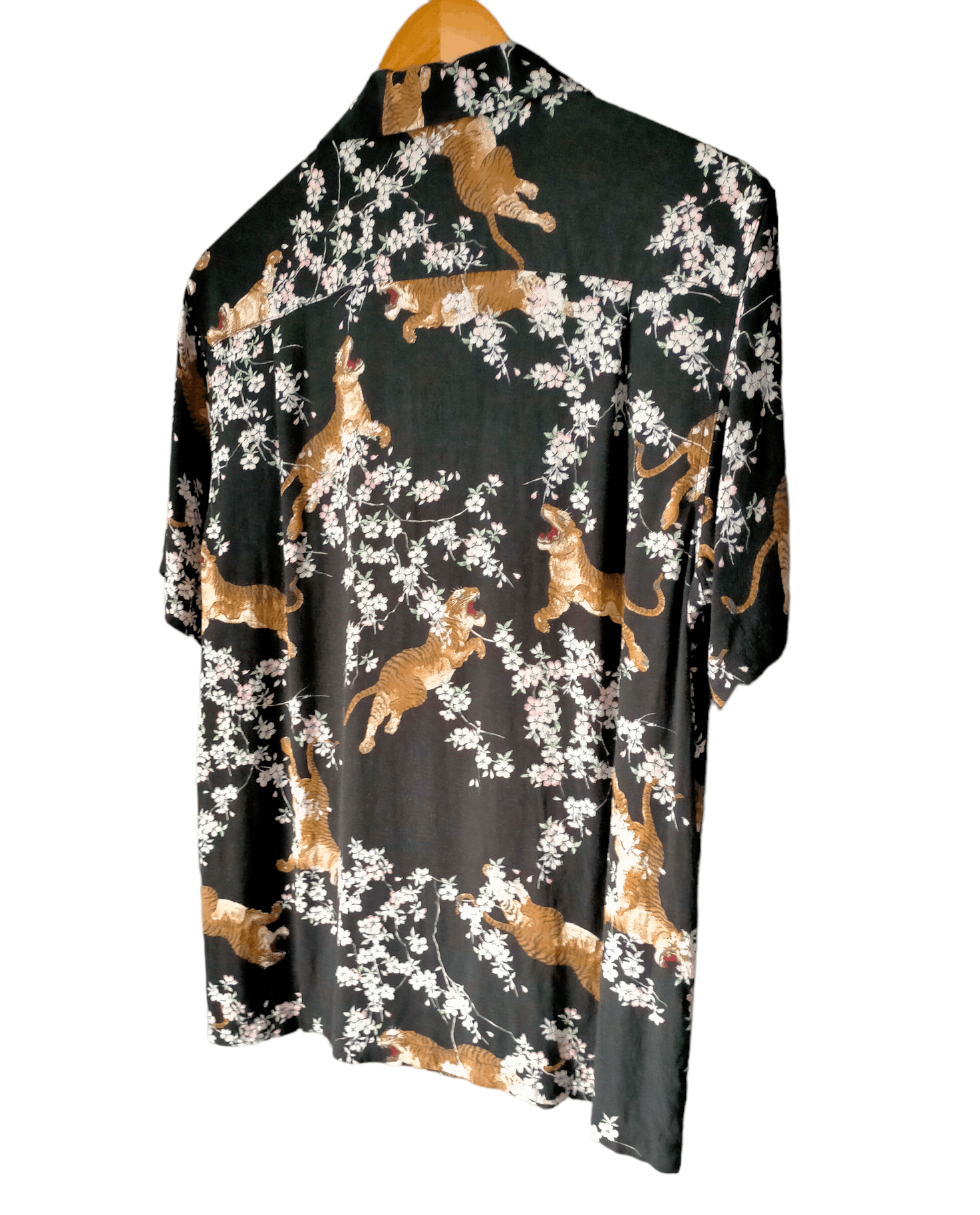 Japanese Brand Kaluluwa Hawaiian Tiger Rayon full Print Size US M / EU 48-50 / 2 - 6 Thumbnail