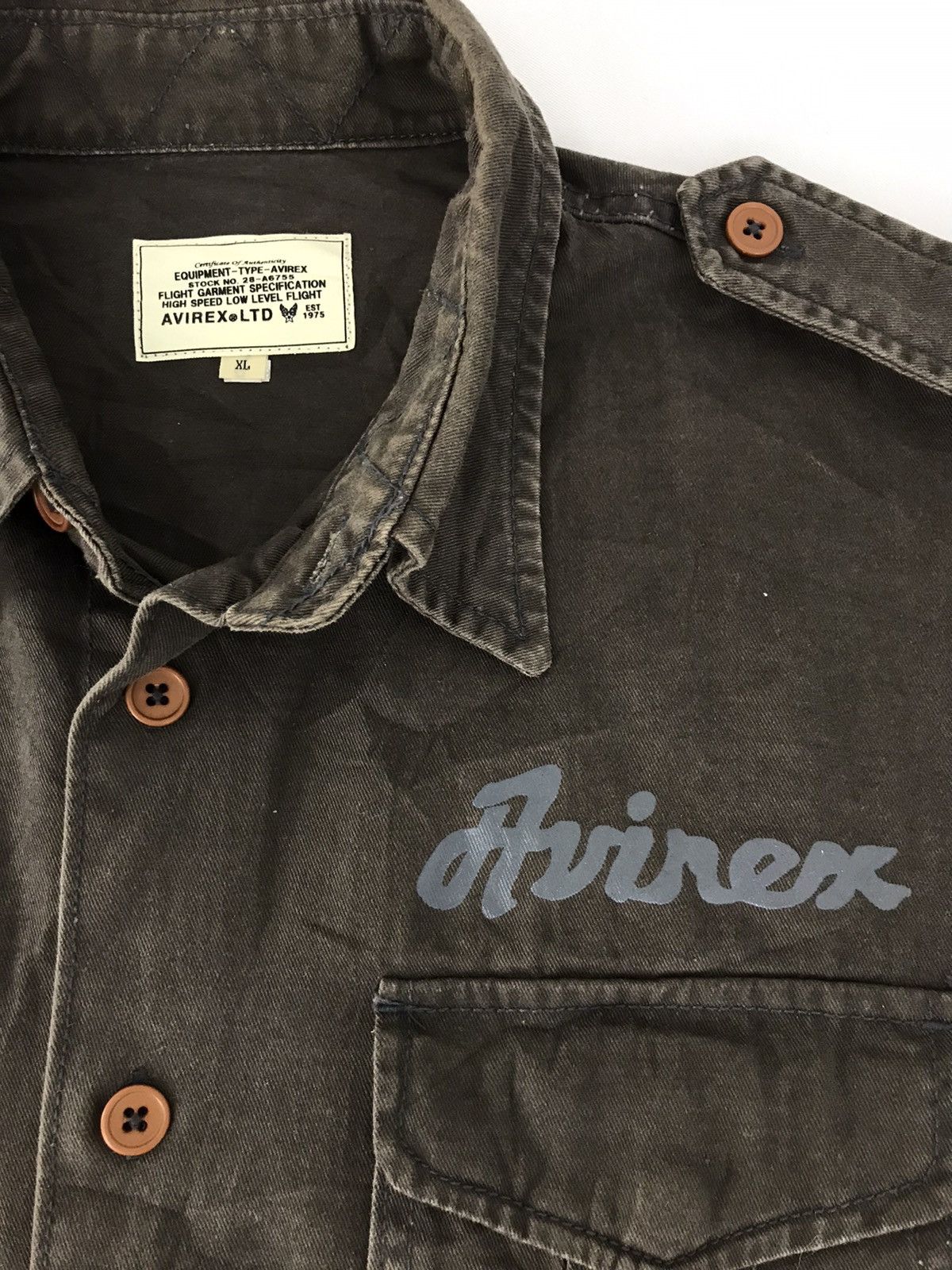 Avirex Vintage Mzp Avirex Ltd Flight Garment Dragon Logo Size XL Size US XL / EU 56 / 4 - 4 Thumbnail