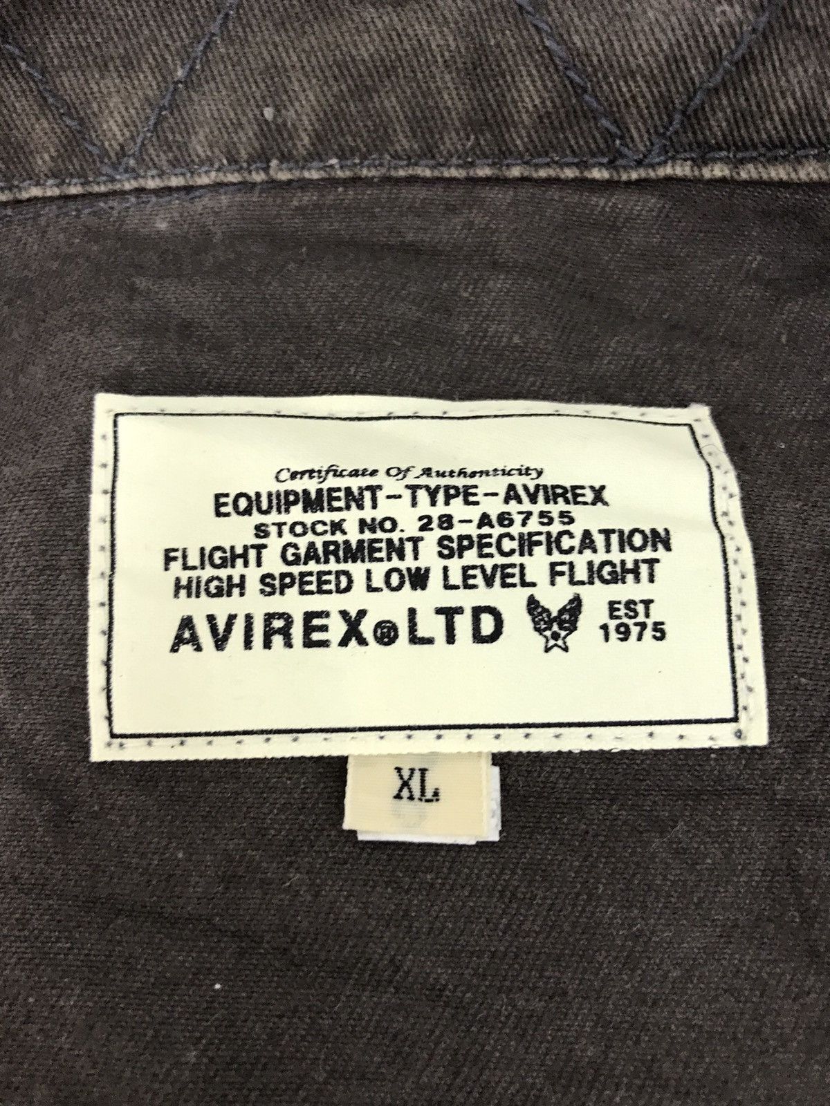 Avirex Vintage Mzp Avirex Ltd Flight Garment Dragon Logo Size XL Size US XL / EU 56 / 4 - 6 Thumbnail