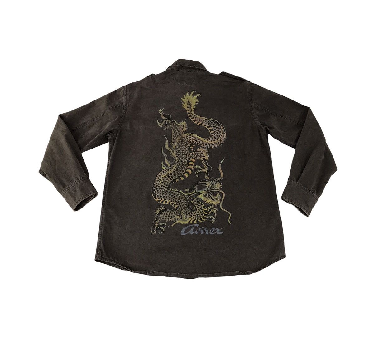 Avirex Vintage Mzp Avirex Ltd Flight Garment Dragon Logo Size XL Size US XL / EU 56 / 4 - 1 Thumbnail