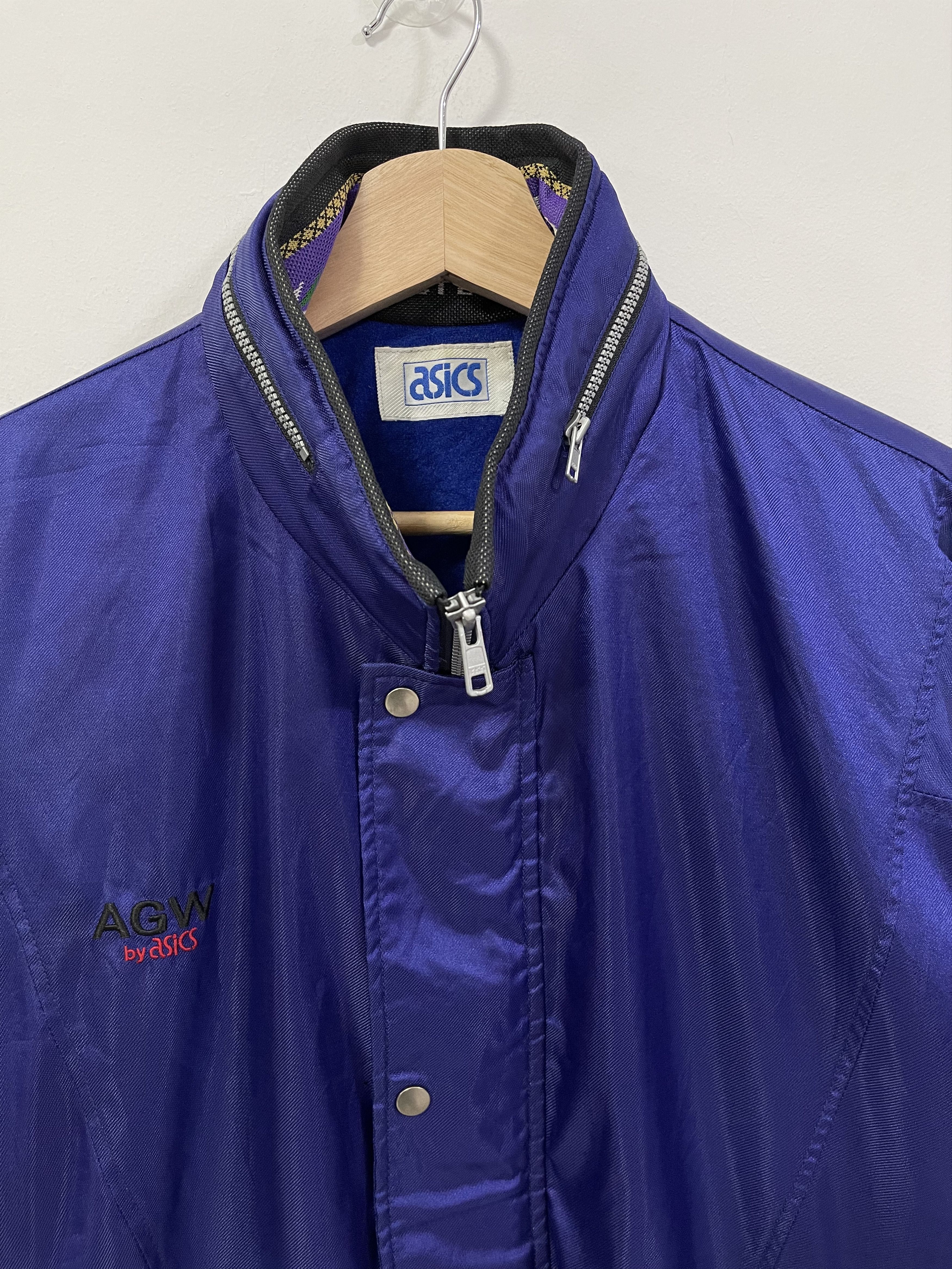 Asics Vintage AGW By Asics Flying In The Ski Jacket Size US M / EU 48-50 / 2 - 2 Thumbnail