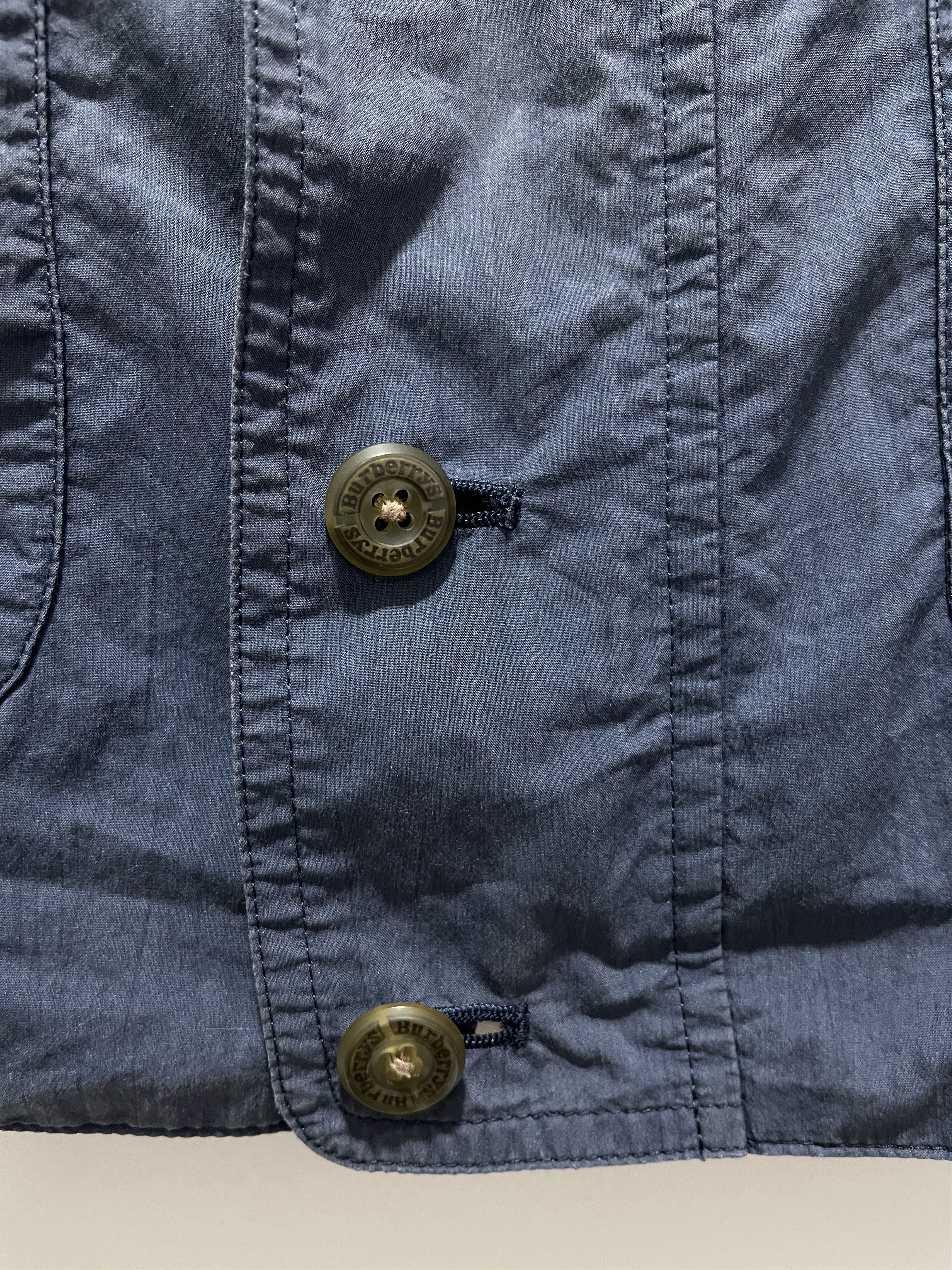 Burberry Vintage Burberry Sun Faded Zipper Jacket Size US S / EU 44-46 / 1 - 6 Thumbnail