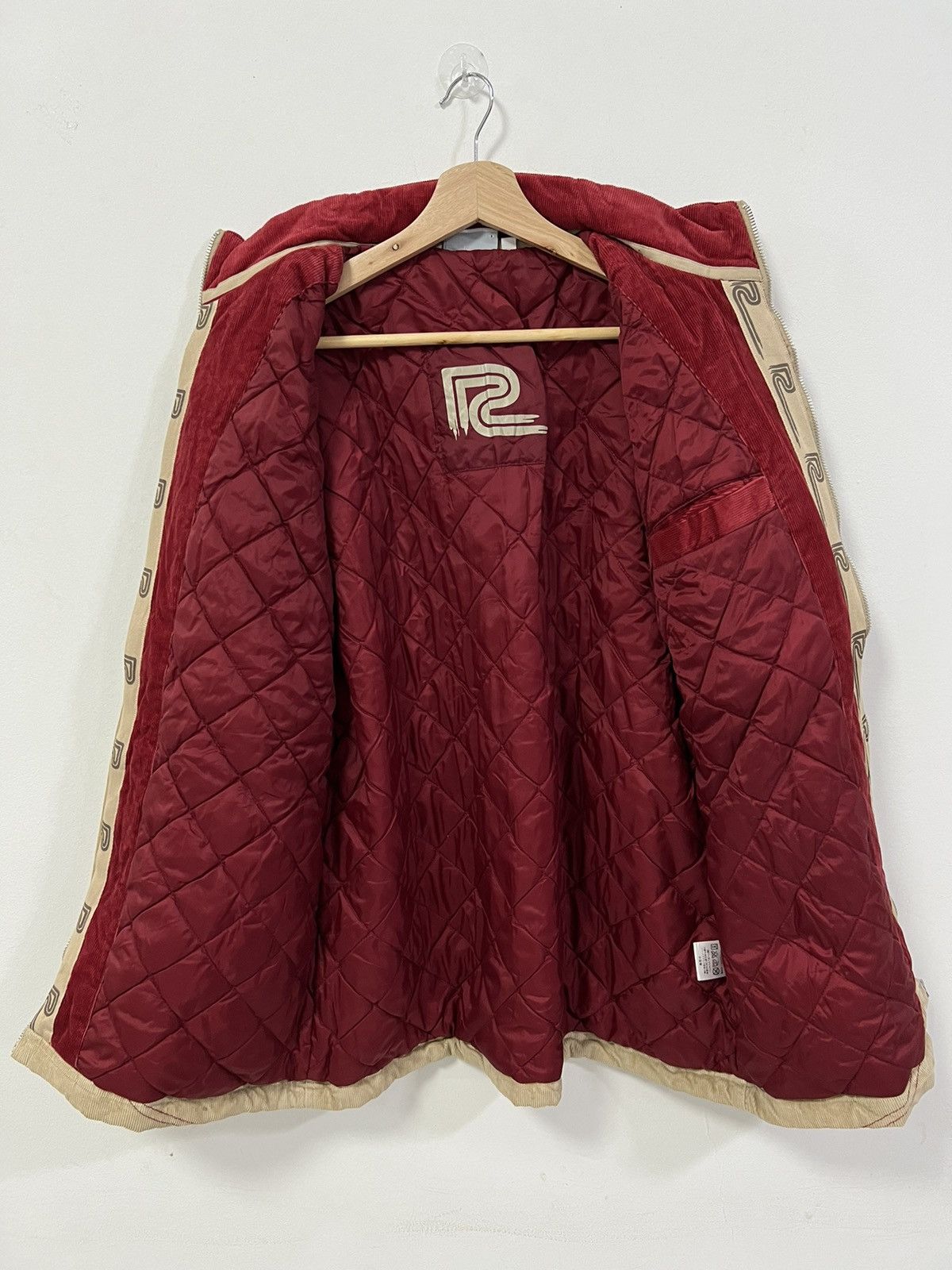 Reebok × Vintage Vintage Reebok Lined Corduroy Bomber Jacket Size US M / EU 48-50 / 2 - 13 Thumbnail