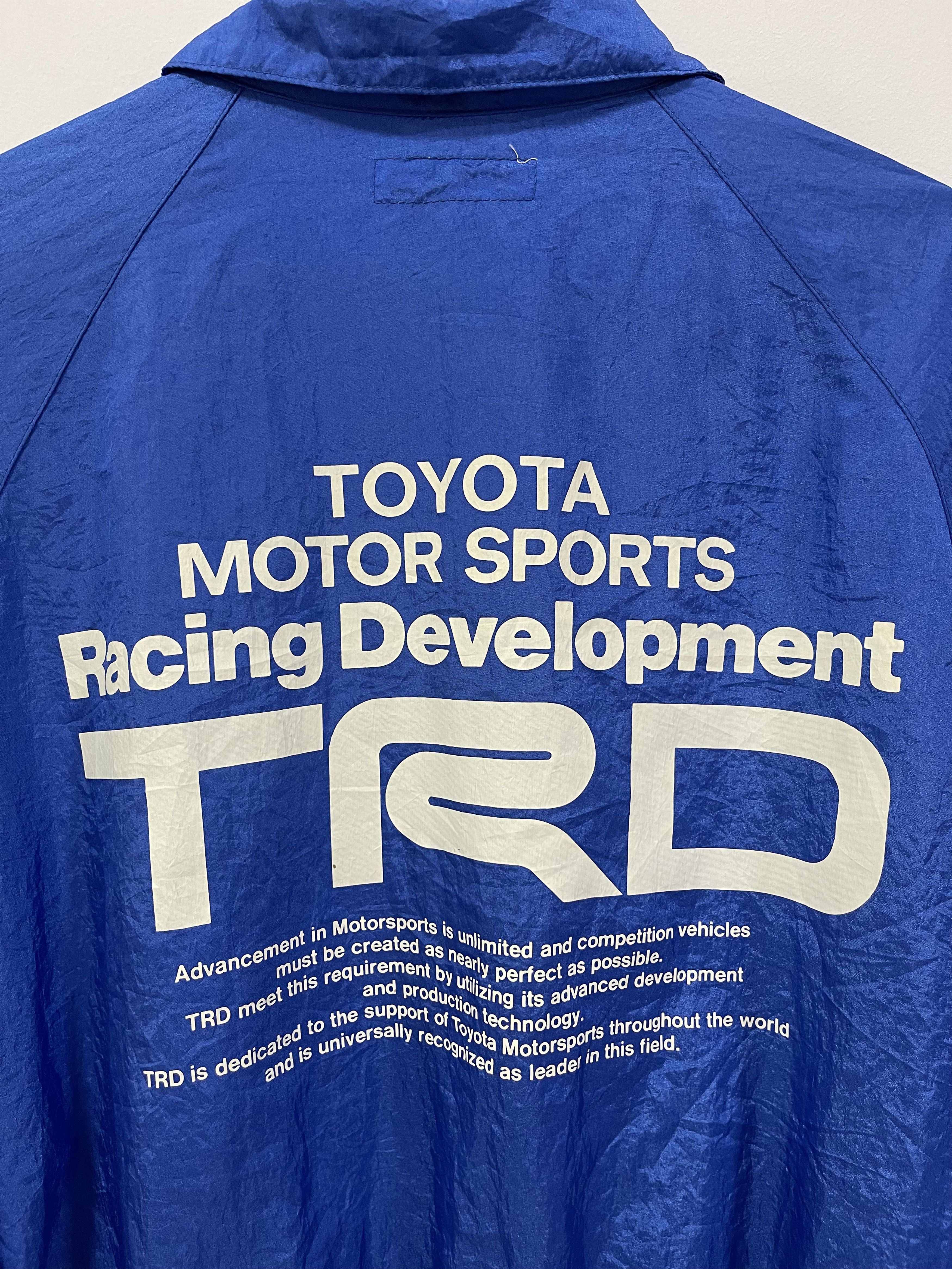 Sports Specialties Vtg TRD Toyota Motor Sport Racing Development Jackets Size US L / EU 52-54 / 3 - 2 Thumbnail