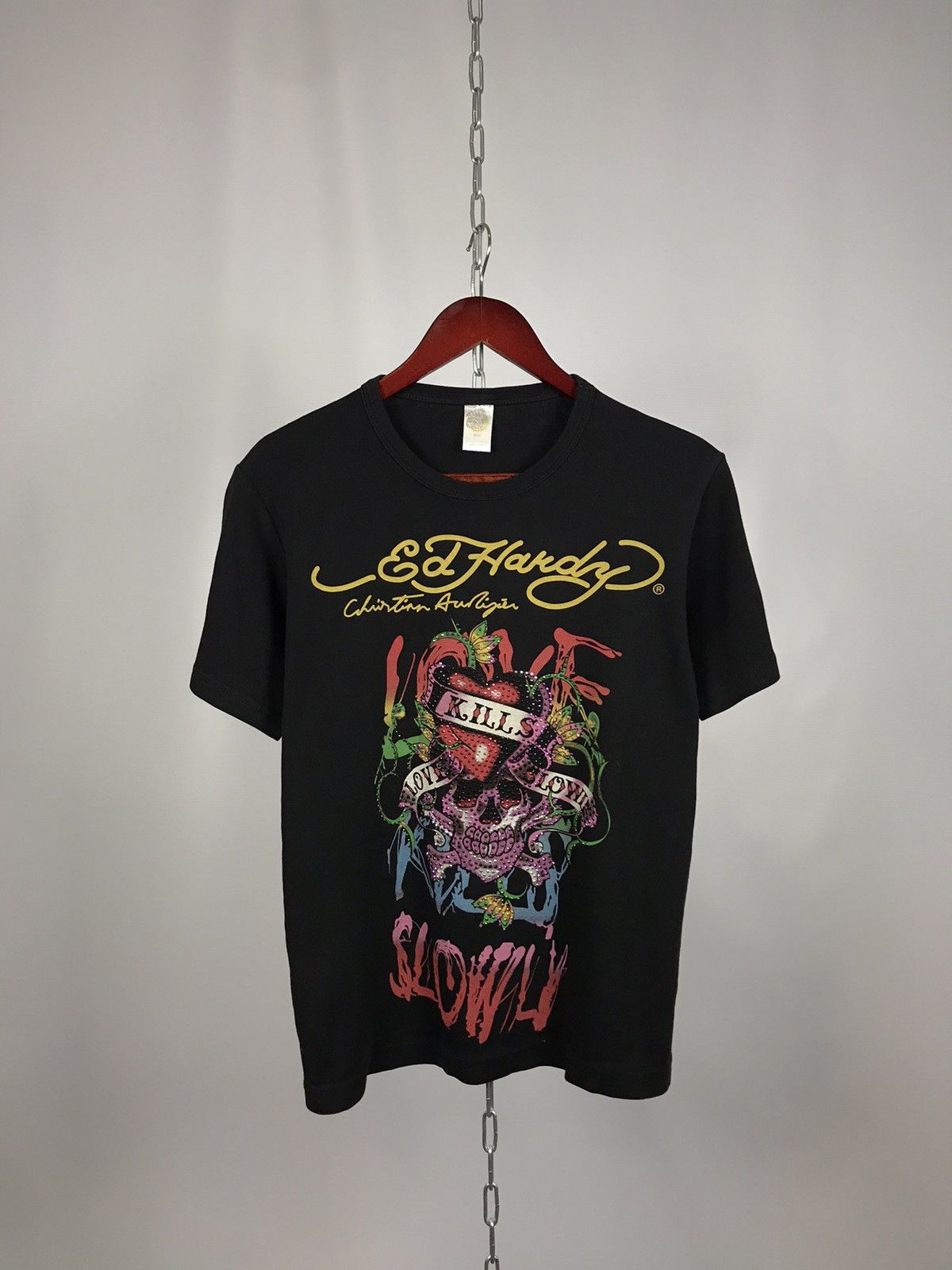 Christian Audigier Ed Hardy Christian Audigier designer tee Size US S / EU 44-46 / 1 - 1 Thumbnail