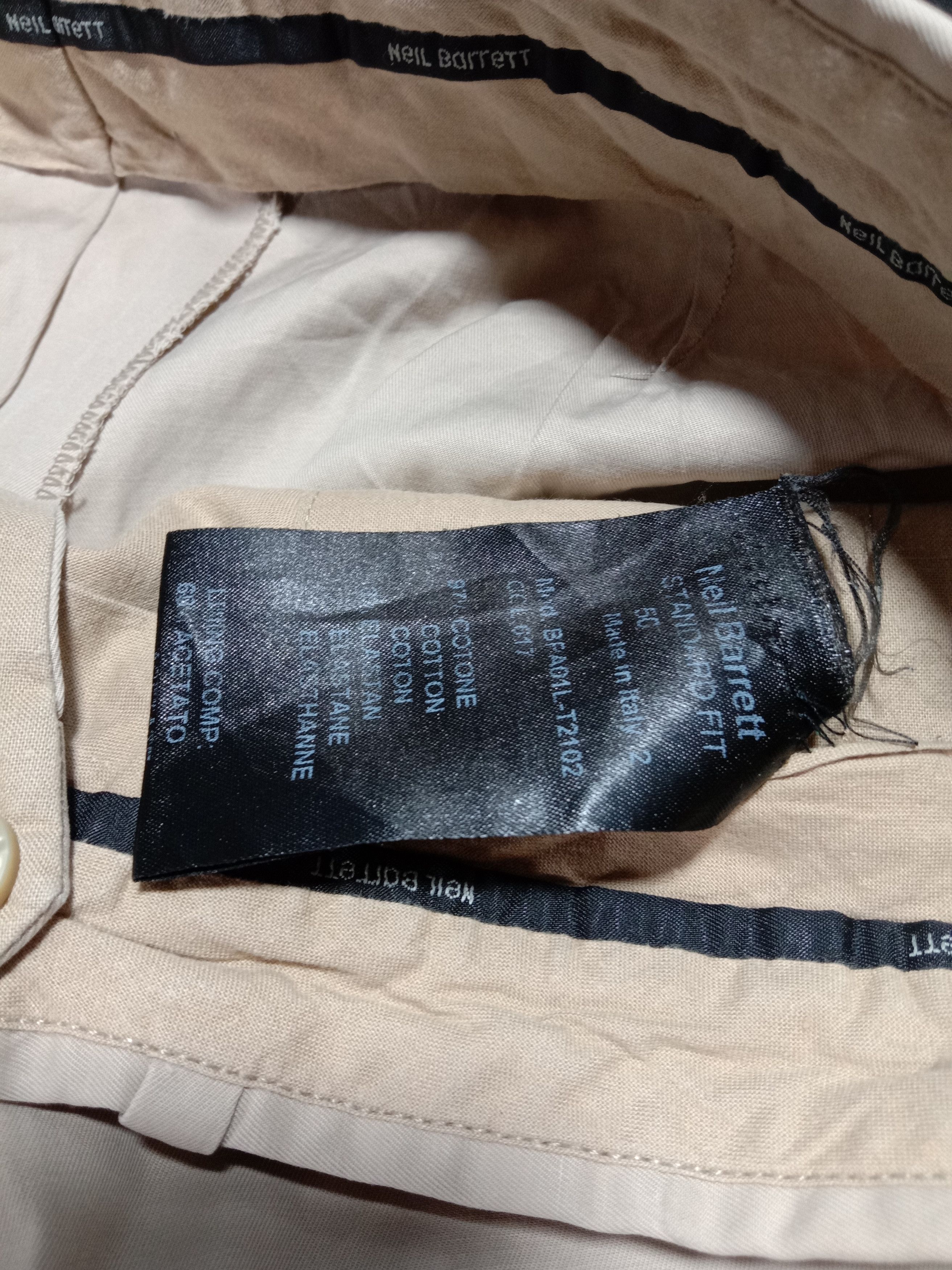 Black Barrett Black Barret by Neil Barret trouser pants Made in Italy Size US 32 / EU 48 - 3 Thumbnail