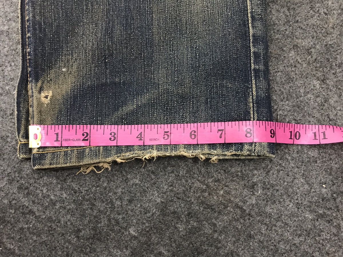 Levi's Levi Strauss & Co 503 Straight Cut Denim Vtg 90s Distressed Size US 35 - 7 Thumbnail
