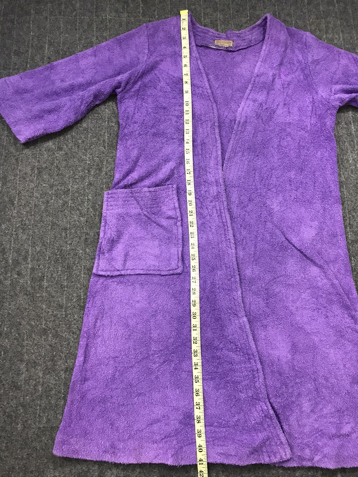 Designer × Yves Saint Laurent Vintage 90s Yves Saint Laurent Lingerie Robe Bath Jacket Size US L / EU 52-54 / 3 - 9 Thumbnail