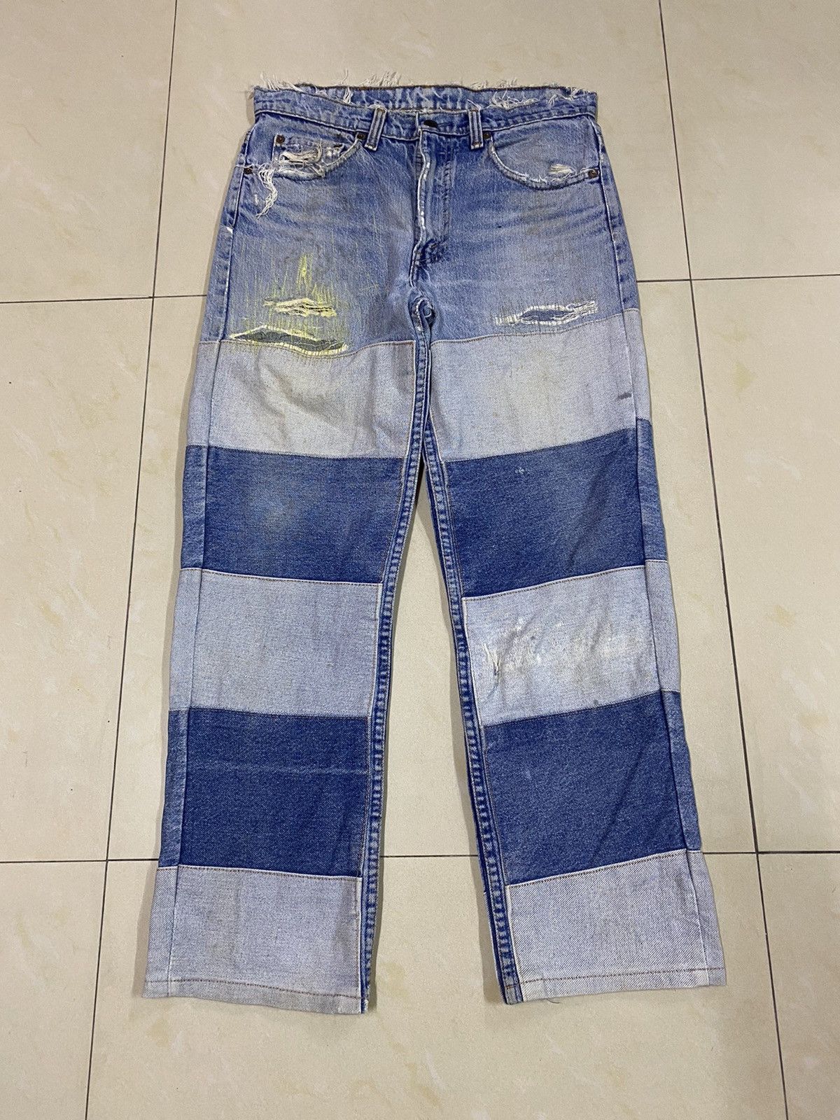 Levi's Levis Layer Rebuild Dirty Denim Size US 31 - 1 Thumbnail