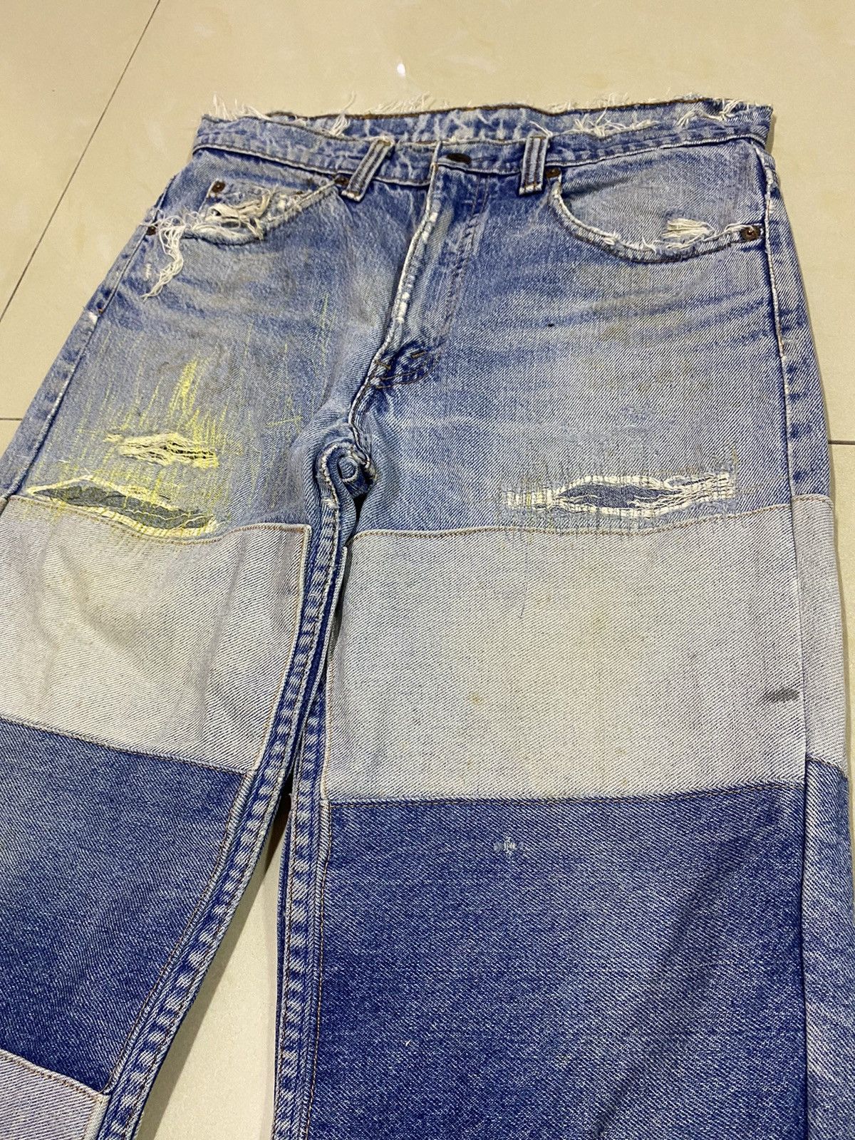 Levi's Levis Layer Rebuild Dirty Denim Size US 31 - 3 Thumbnail