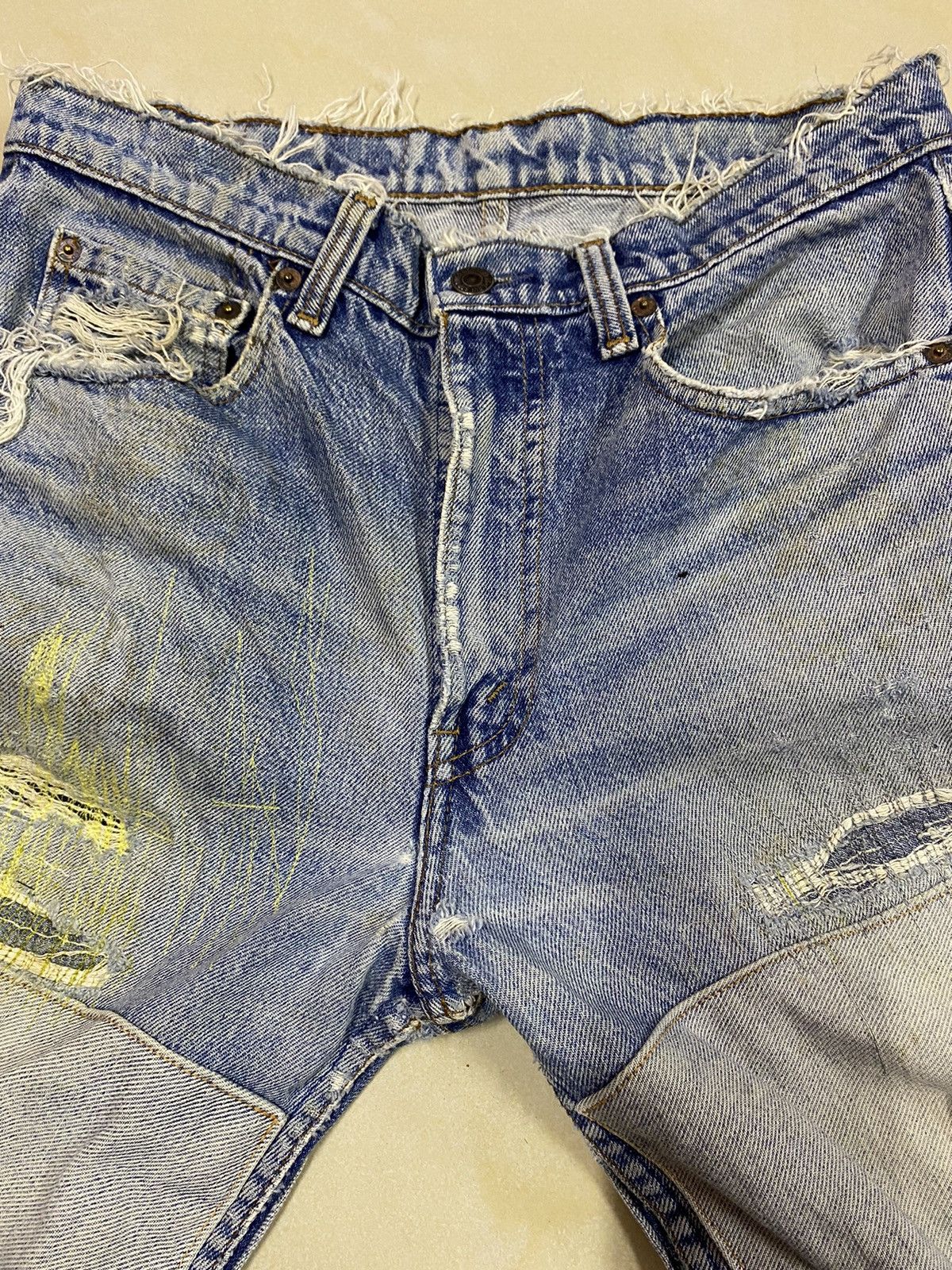 Levi's Levis Layer Rebuild Dirty Denim Size US 31 - 16 Thumbnail