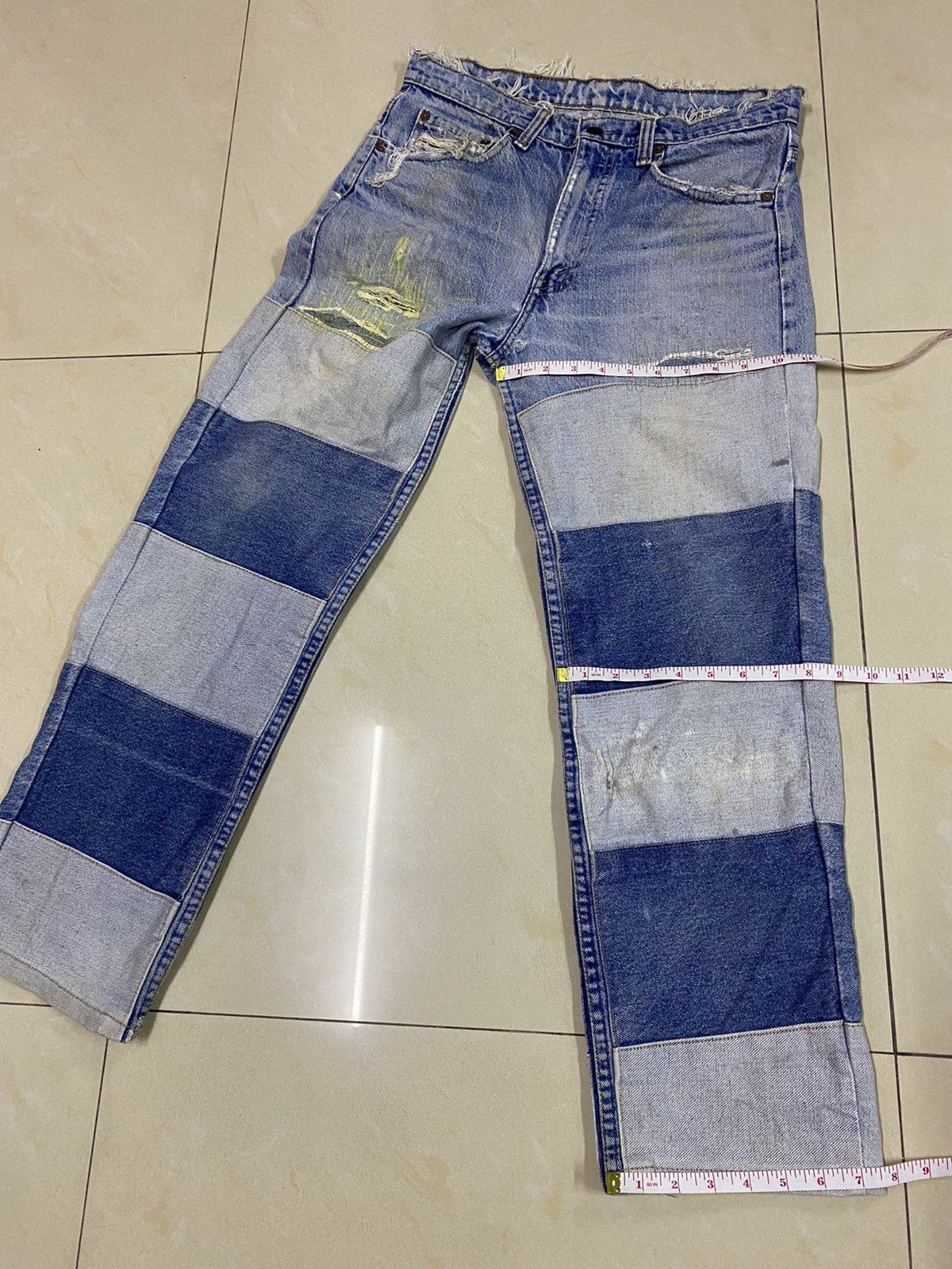 Levi's Levis Layer Rebuild Dirty Denim Size US 31 - 19 Thumbnail