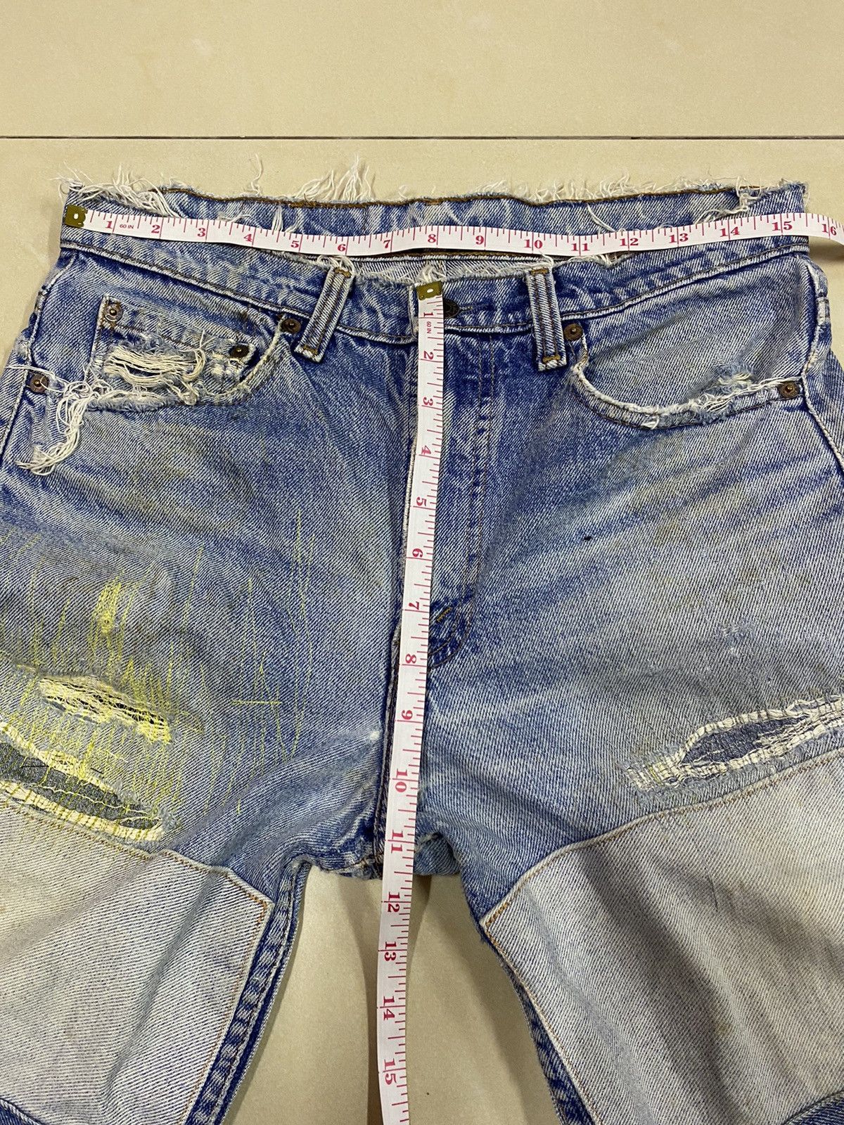 Levi's Levis Layer Rebuild Dirty Denim Size US 31 - 18 Thumbnail