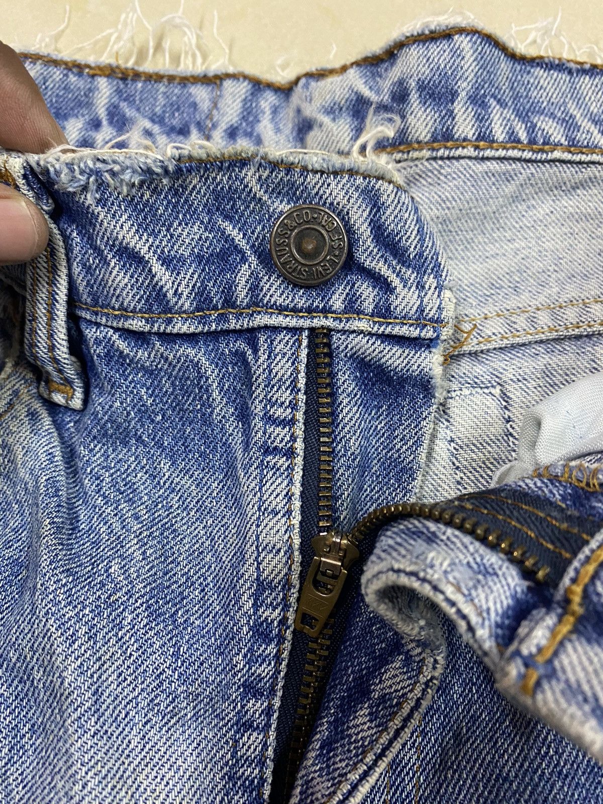 Levi's Levis Layer Rebuild Dirty Denim Size US 31 - 13 Thumbnail