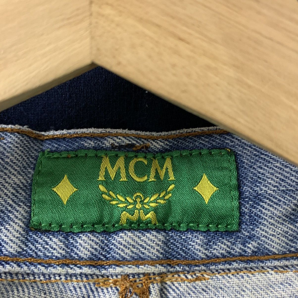 Designer × MCM × Vintage VINTAGE MCM POCKET BIG LOGO DISTRESS JEAN Size US 28 / EU 44 - 5 Thumbnail