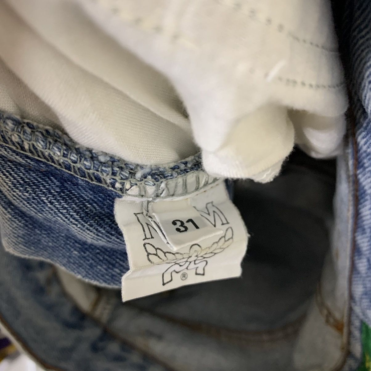 Designer × MCM × Vintage VINTAGE MCM POCKET BIG LOGO DISTRESS JEAN Size US 28 / EU 44 - 16 Thumbnail