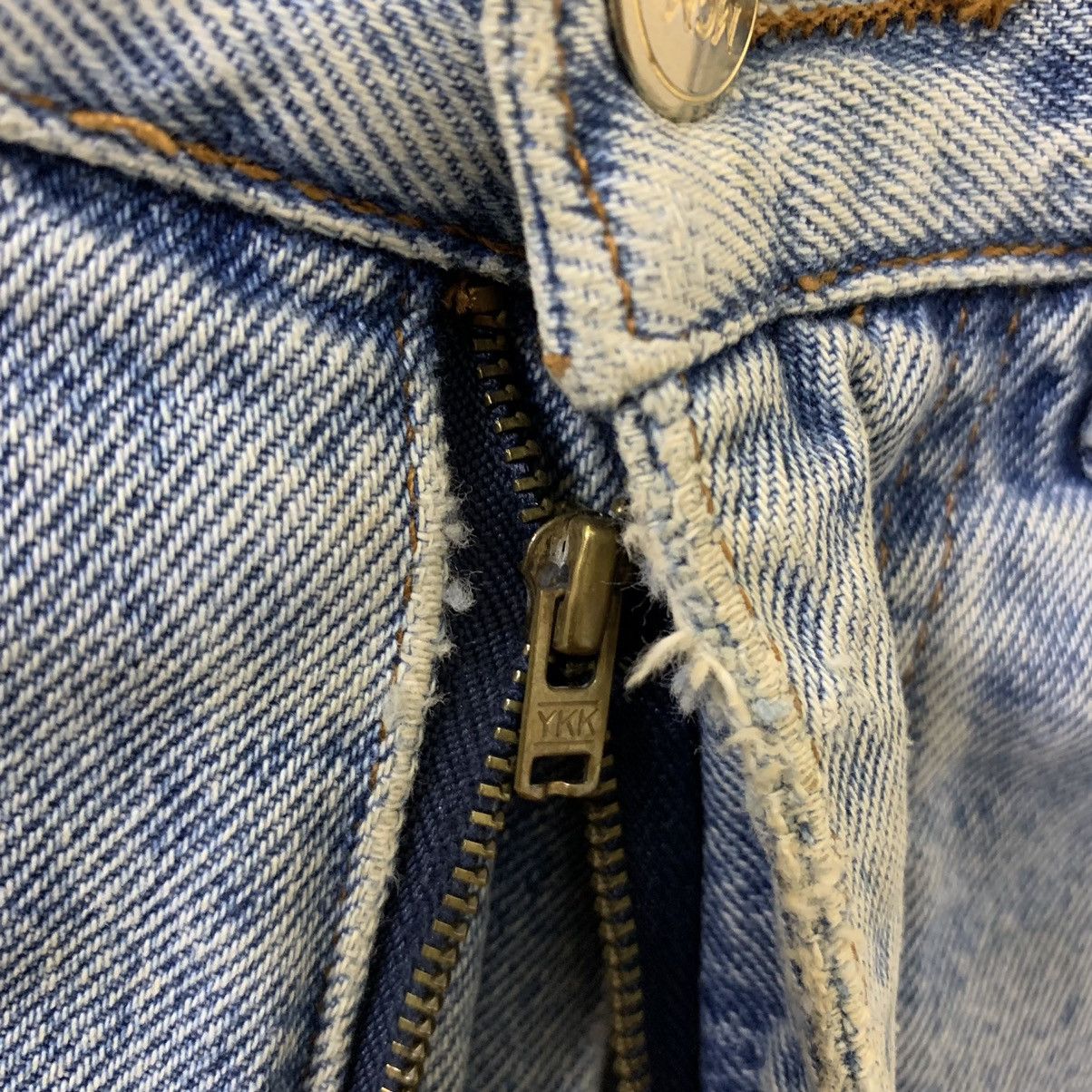 Designer × MCM × Vintage VINTAGE MCM POCKET BIG LOGO DISTRESS JEAN Size US 28 / EU 44 - 3 Thumbnail