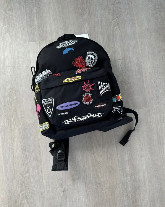 Vetements Sticker Patch Backpack x Eastpak Grailed