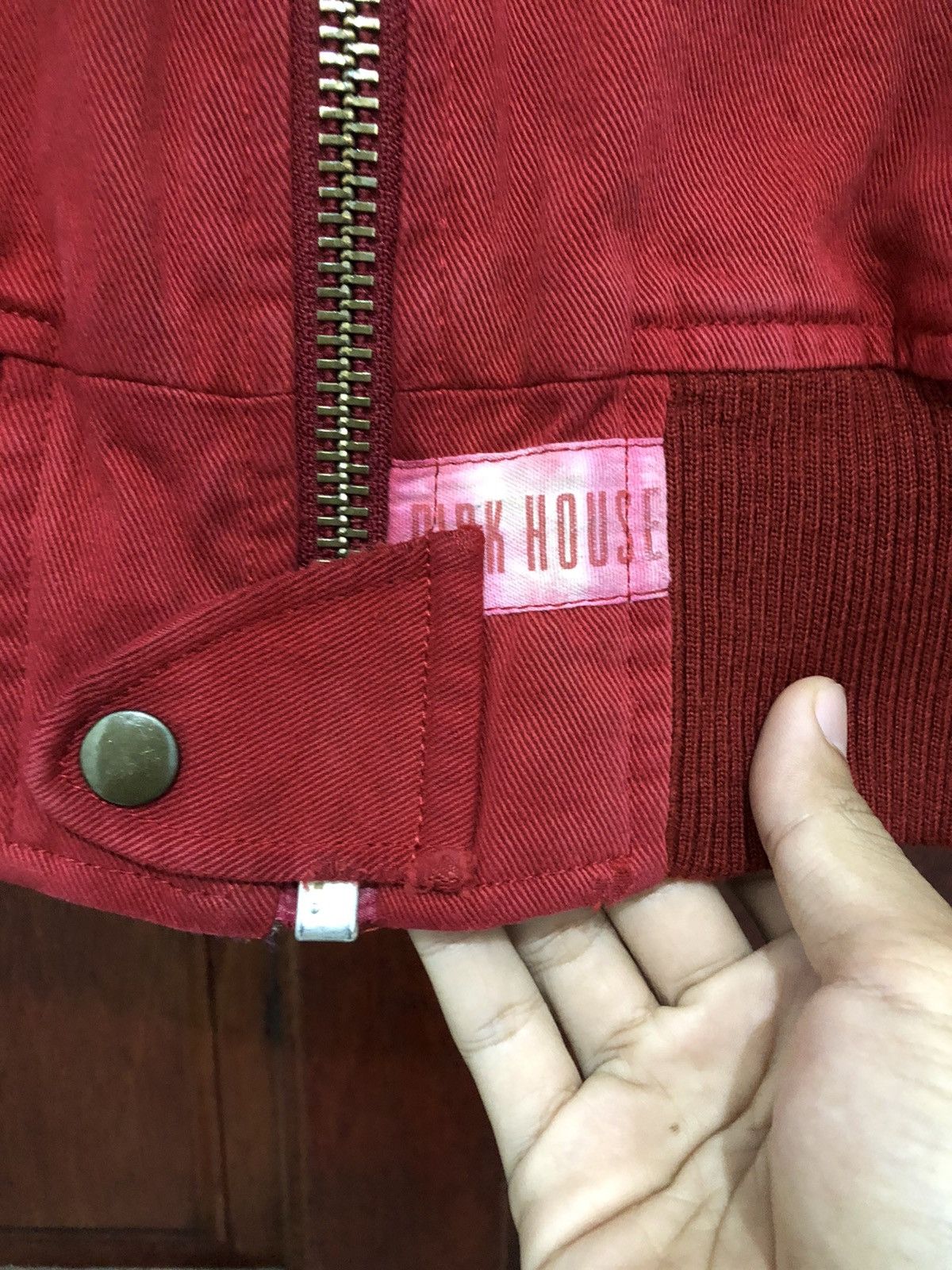 Pink House Vintage 1980s Pink House Bomber Japan Jacket Medium Size US M / EU 48-50 / 2 - 4 Thumbnail