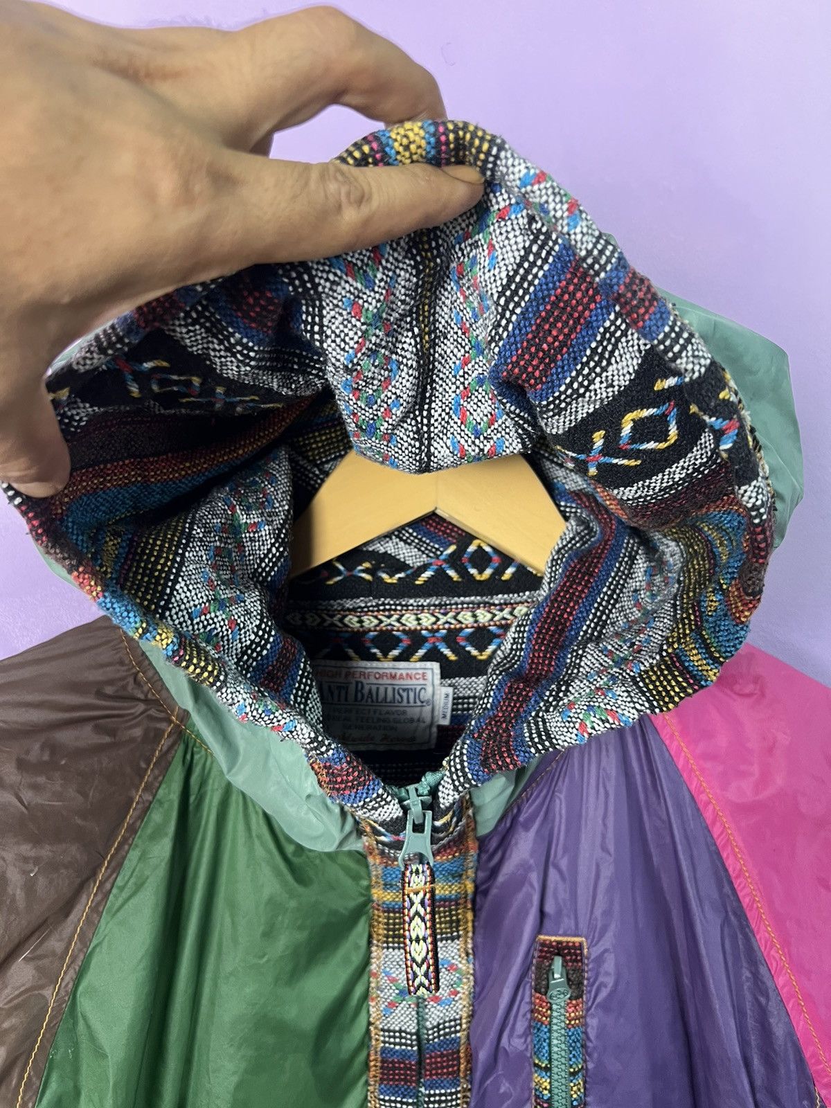 Japanese Brand 🔥Vintage Anti Ballistic Light Jacket Hoodies Size US S / EU 44-46 / 1 - 11 Thumbnail