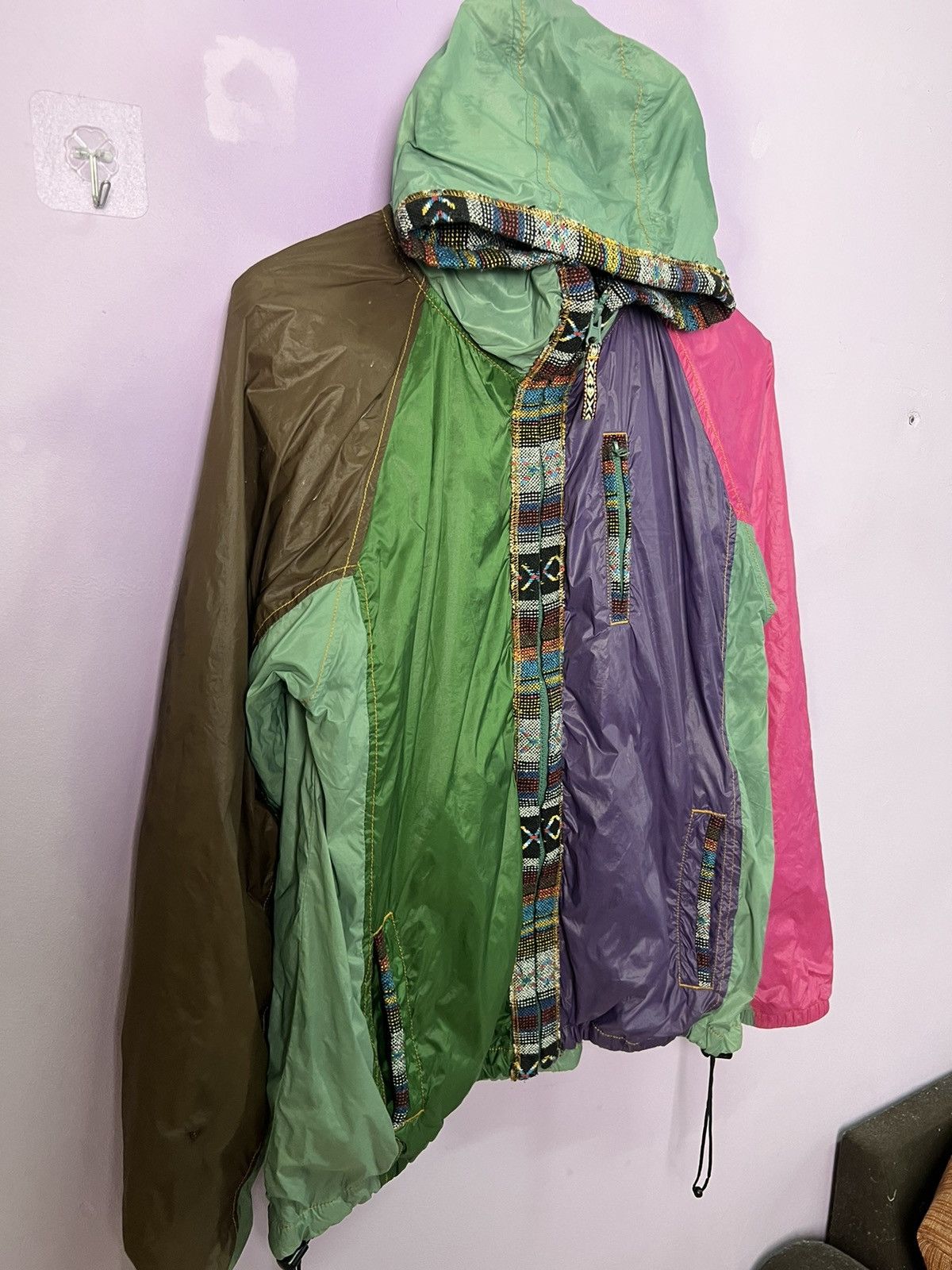 Japanese Brand 🔥Vintage Anti Ballistic Light Jacket Hoodies Size US S / EU 44-46 / 1 - 6 Thumbnail