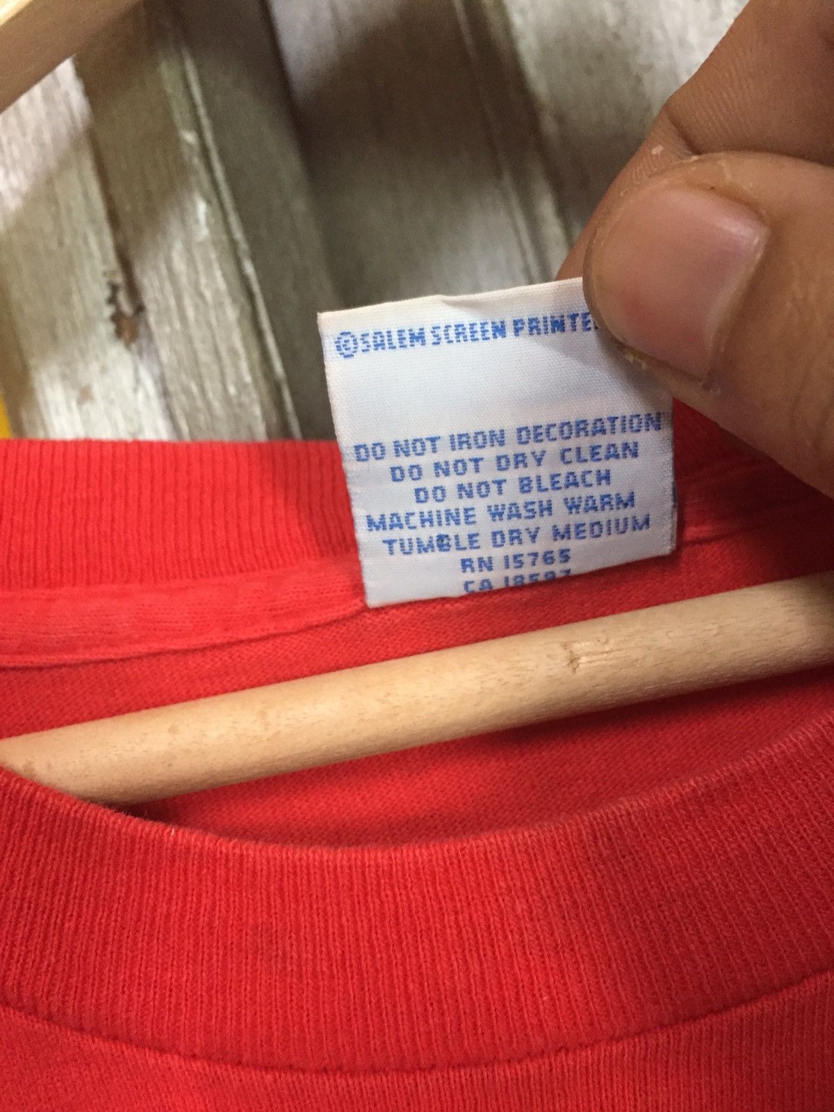 NFL × Salem Sportswear × Vintage Vintage 49ers NFL Spellout Salem Tee Shirt Size US L / EU 52-54 / 3 - 5 Thumbnail