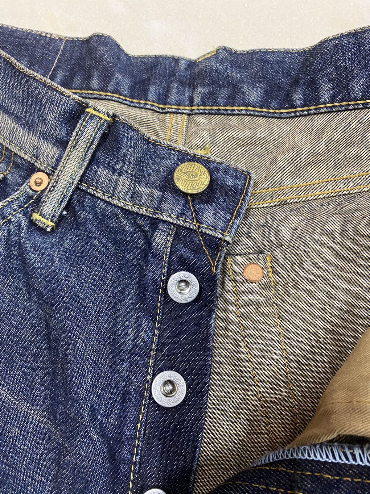 Japanese Brand Paint Splash Denim