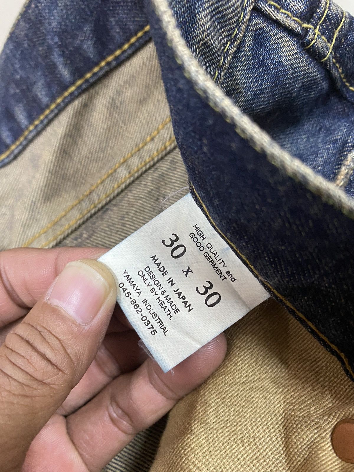 Japanese Brand Paint Splash Denim