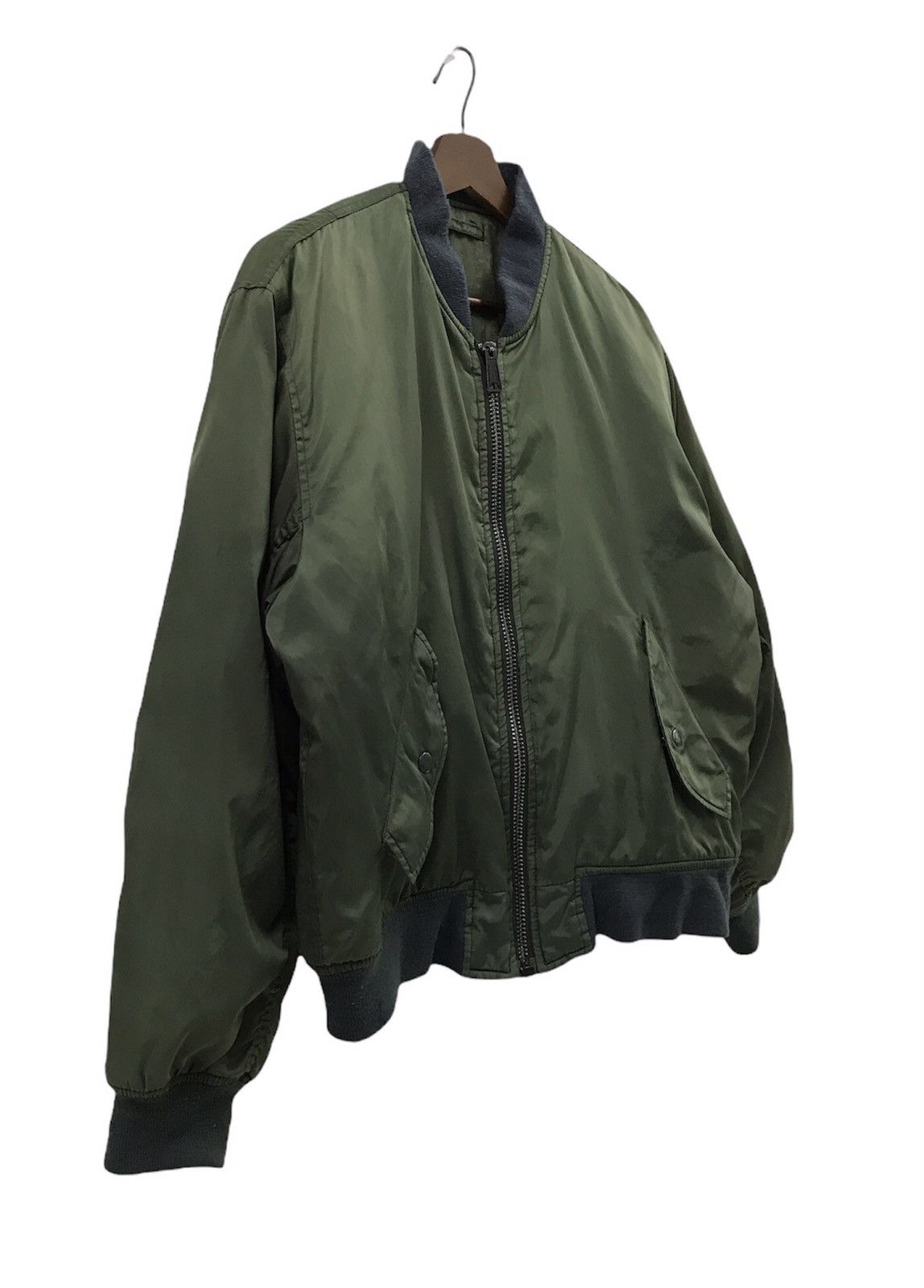 Vintage Vintage Phantom Military Bomber Jacket Sun Faded Size US L / EU 52-54 / 3 - 2 Thumbnail