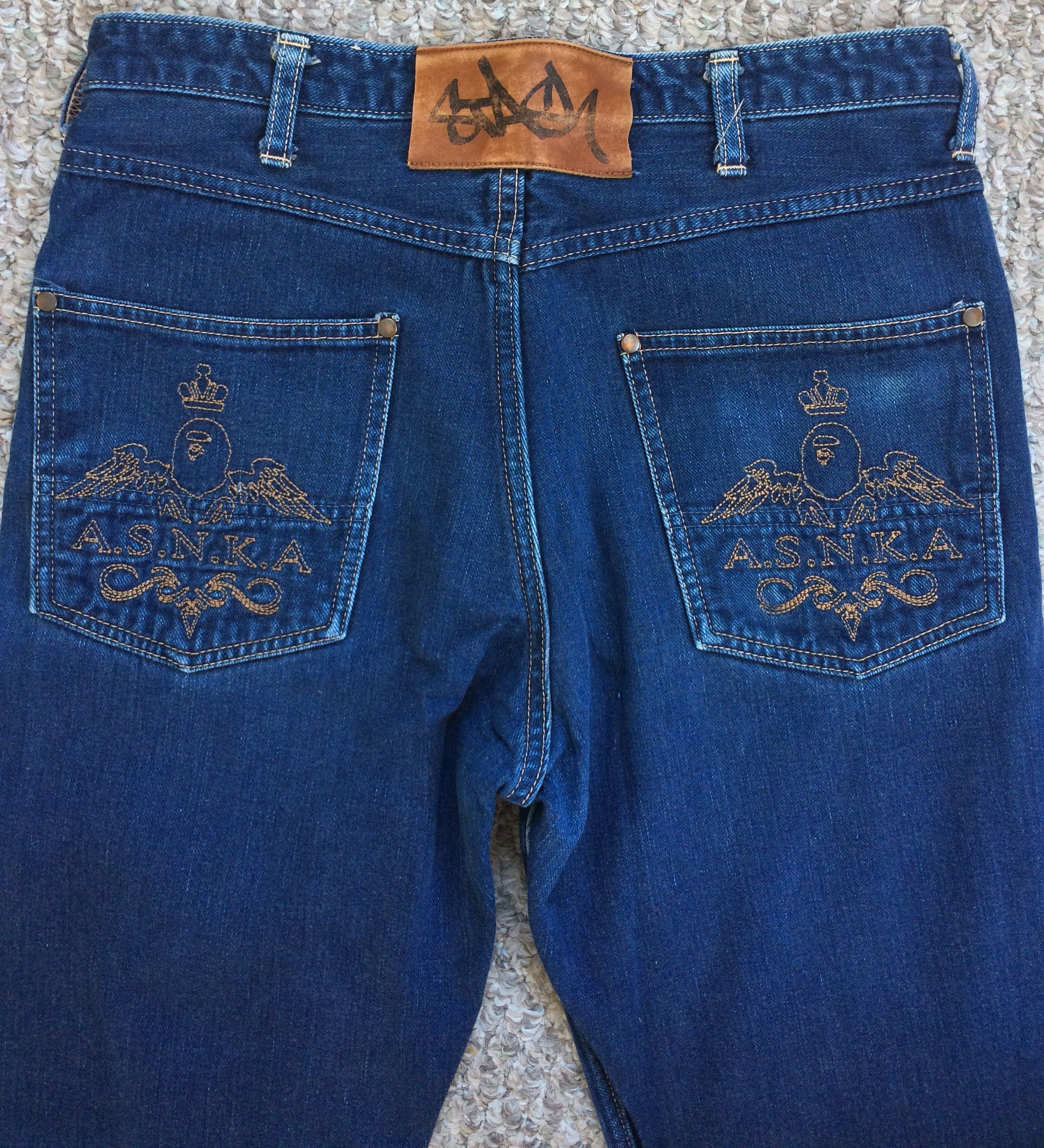 Bape OG Bape x Stash Denim Size US 30 / EU 46 - 2 Thumbnail