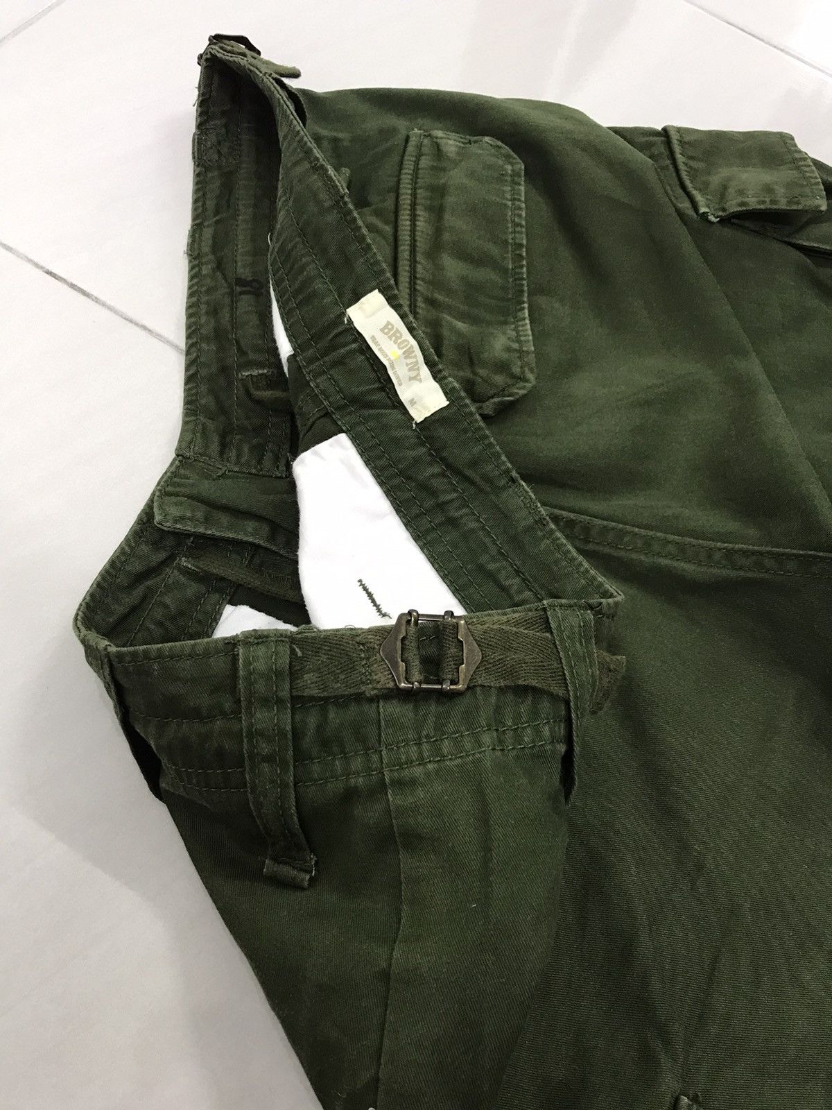 Japanese Brand Browny Japan Cargo Pants Multipockets Size US 34 / EU 50 - 6 Thumbnail