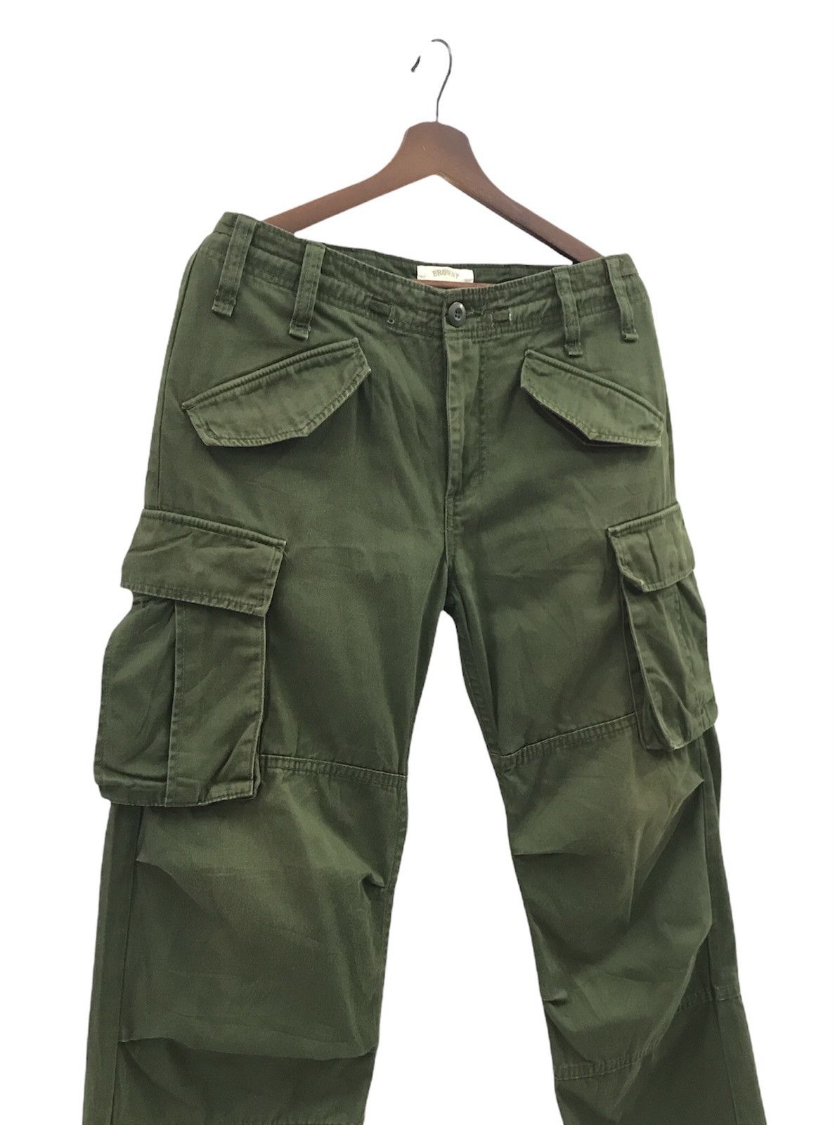 Japanese Brand Browny Japan Cargo Pants Multipockets Size US 34 / EU 50 - 2 Thumbnail