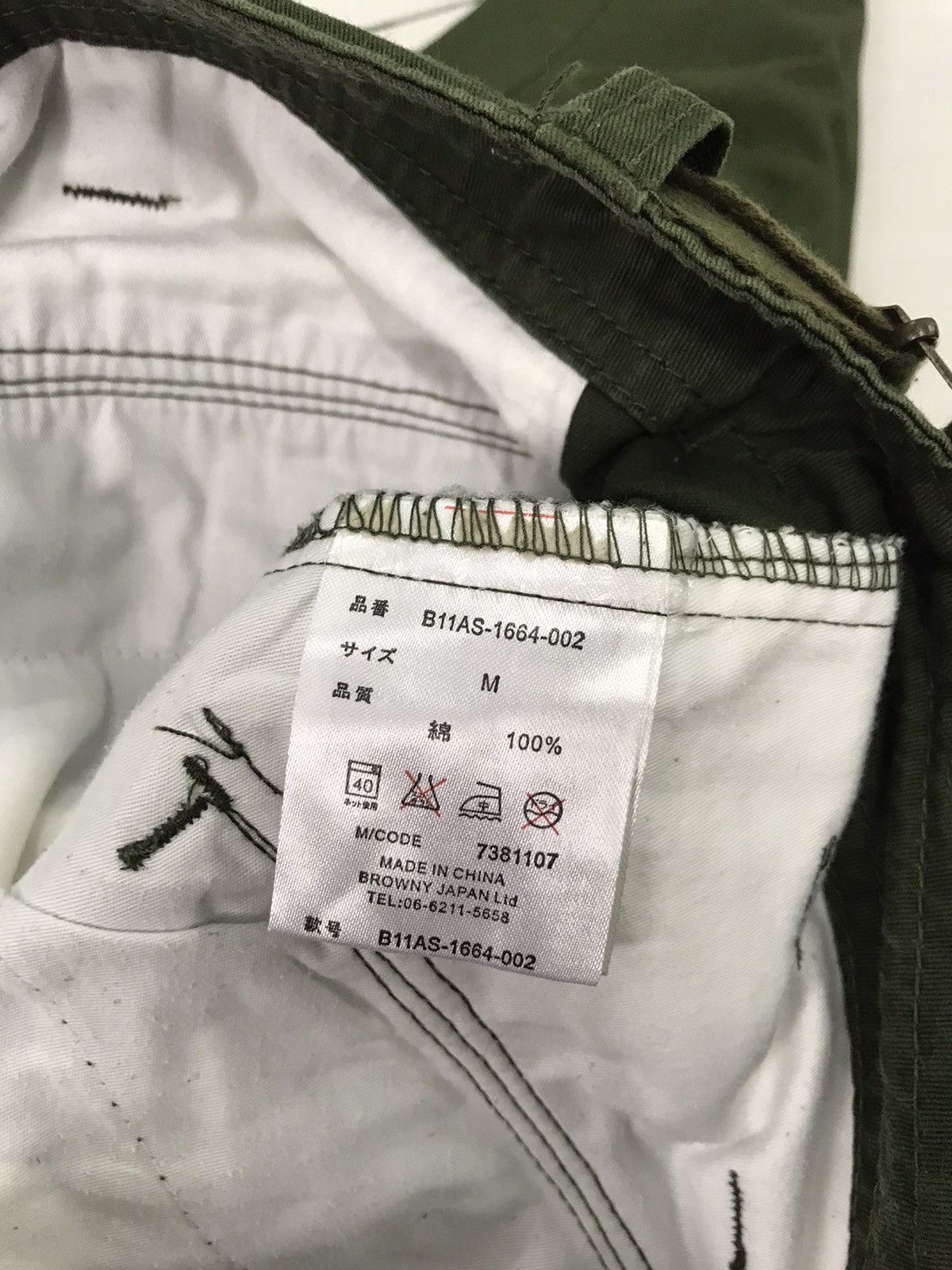 Japanese Brand Browny Japan Cargo Pants Multipockets Size US 34 / EU 50 - 8 Thumbnail