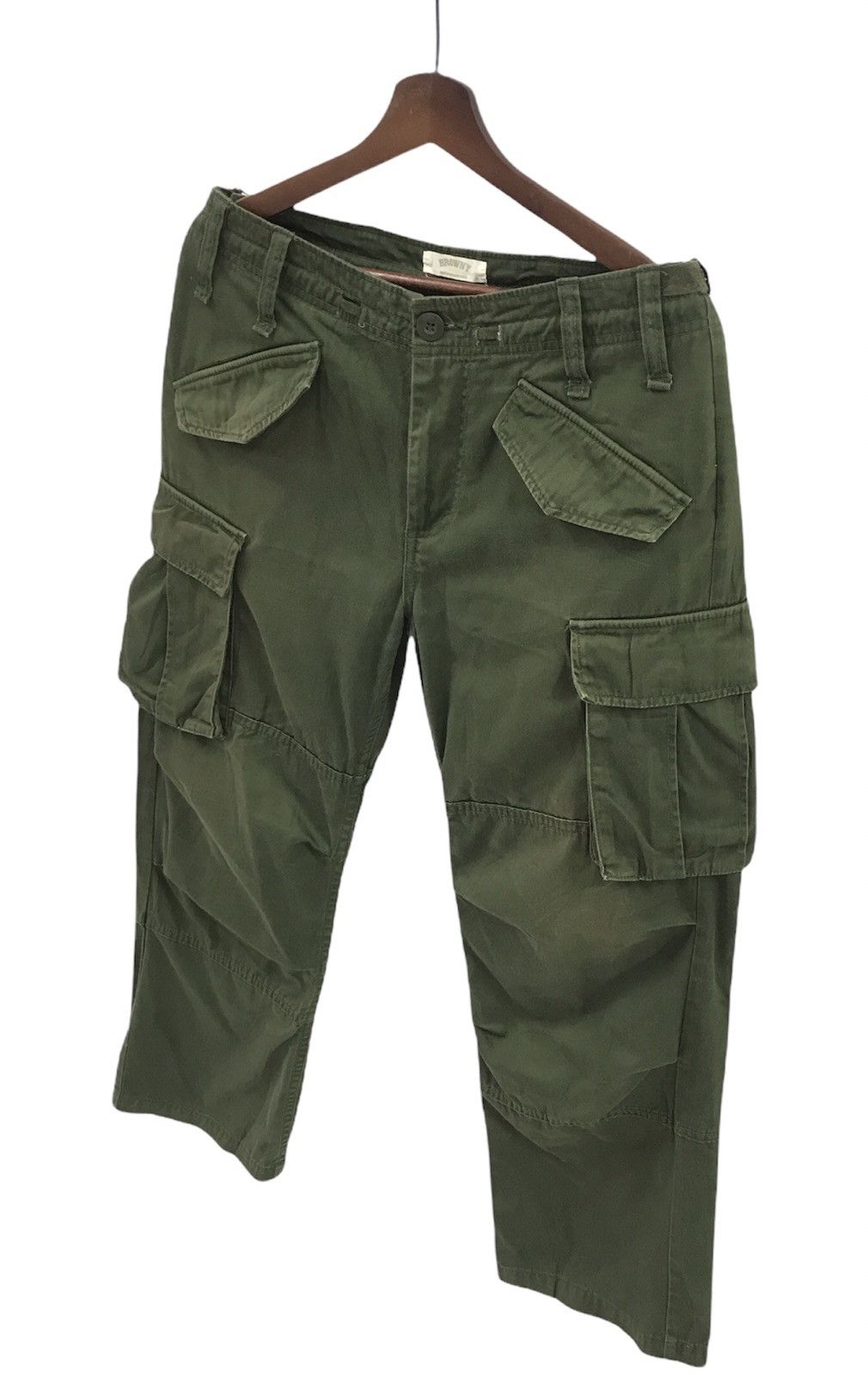 Japanese Brand Browny Japan Cargo Pants Multipockets Size US 34 / EU 50 - 3 Thumbnail