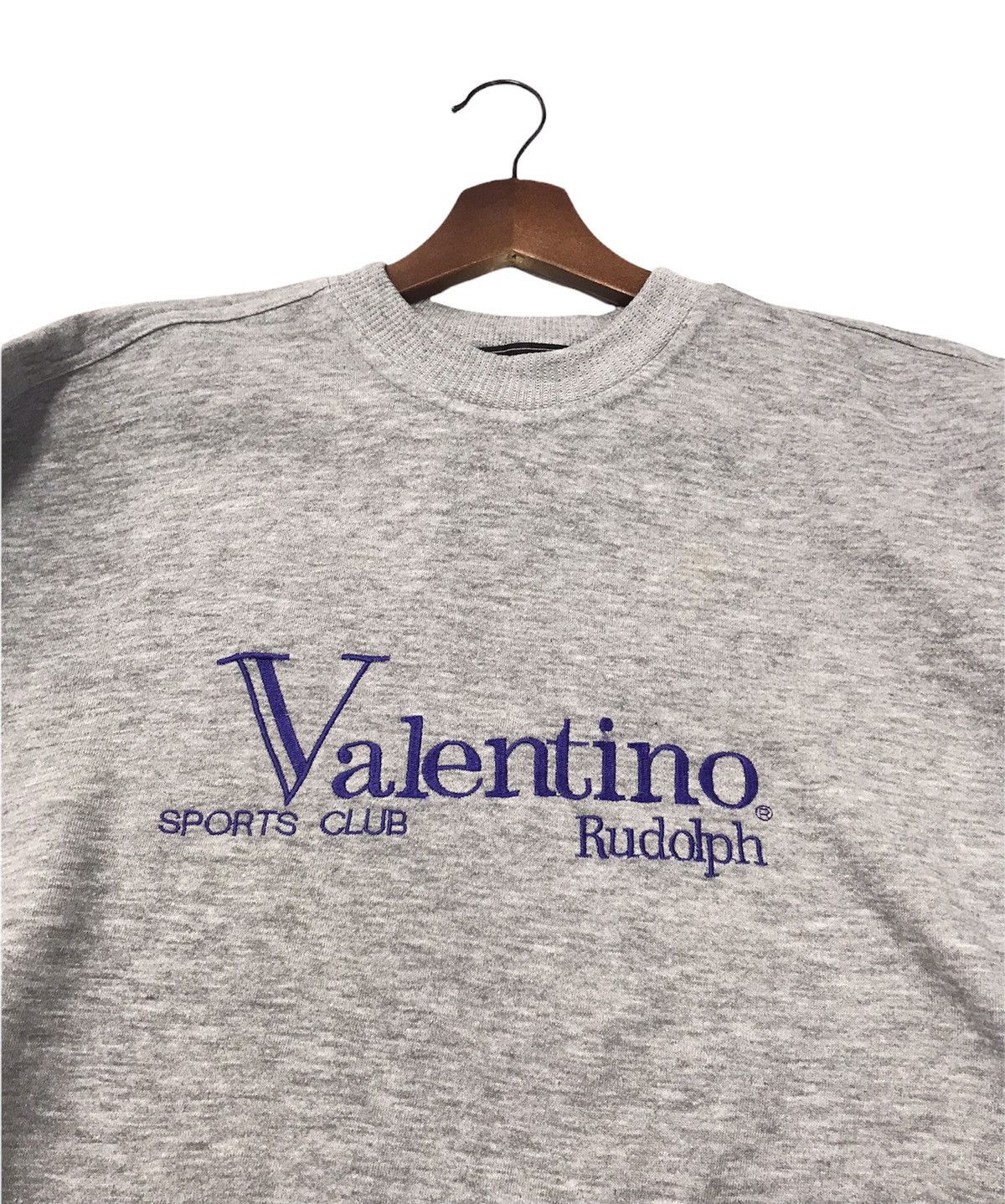 Valentino Vintage Valentino Rudolph Sweatshirt Embroidered Logo Size US L / EU 52-54 / 3 - 3 Thumbnail