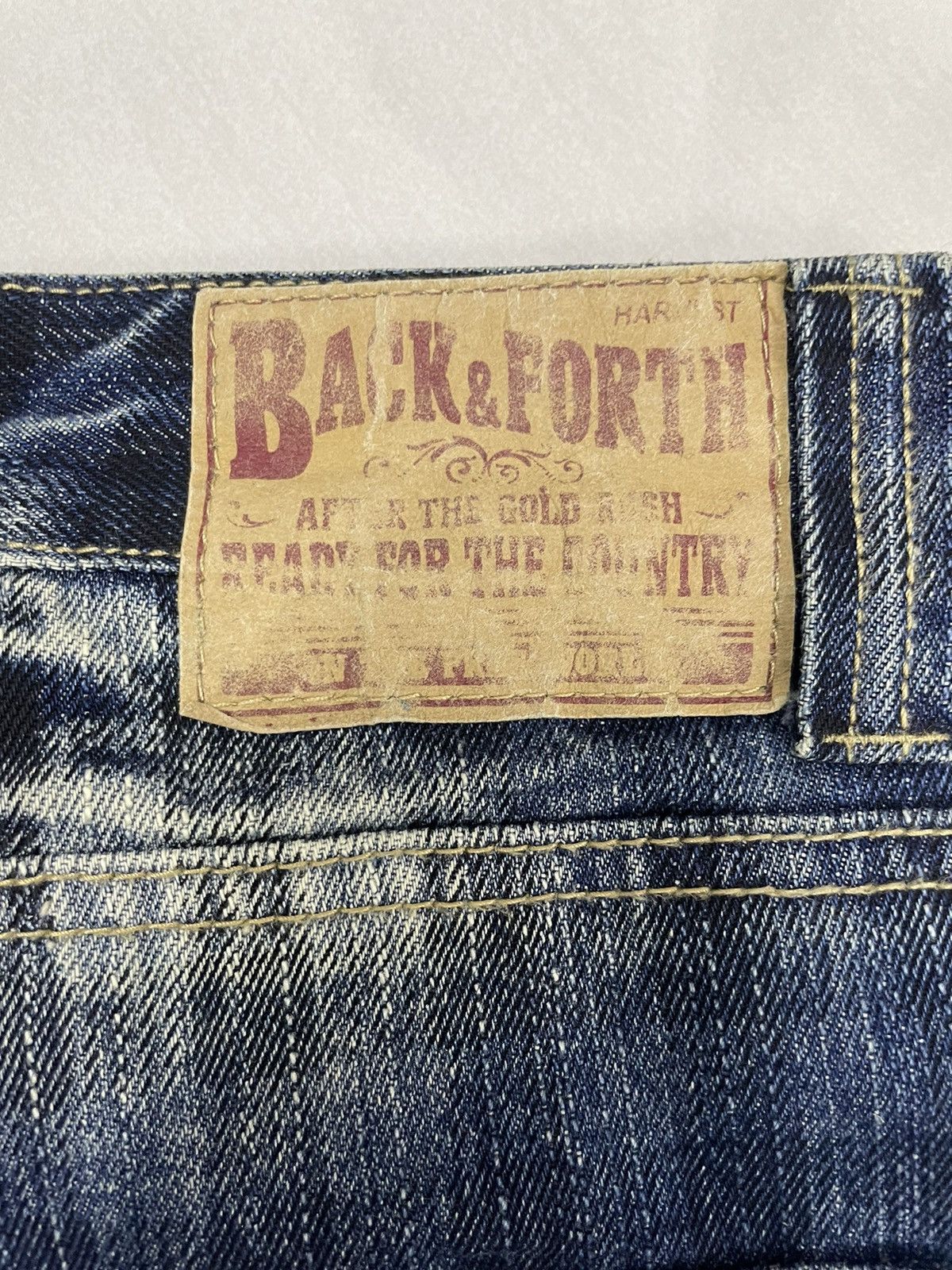 Japanese Brand × PPFM Vintage Back&Forth Japan Distress Chekered Jeans Punk Style Size US 30 / EU 46 - 7 Thumbnail