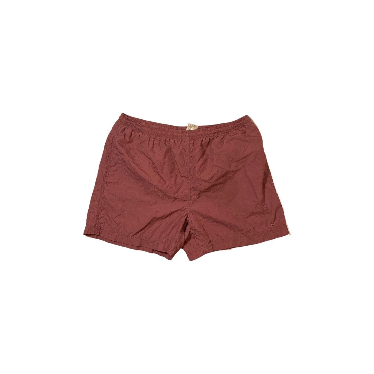 Nike × Vintage Nike Nylon Shorts Magenta Size US 34 / EU 50 - 1 Thumbnail