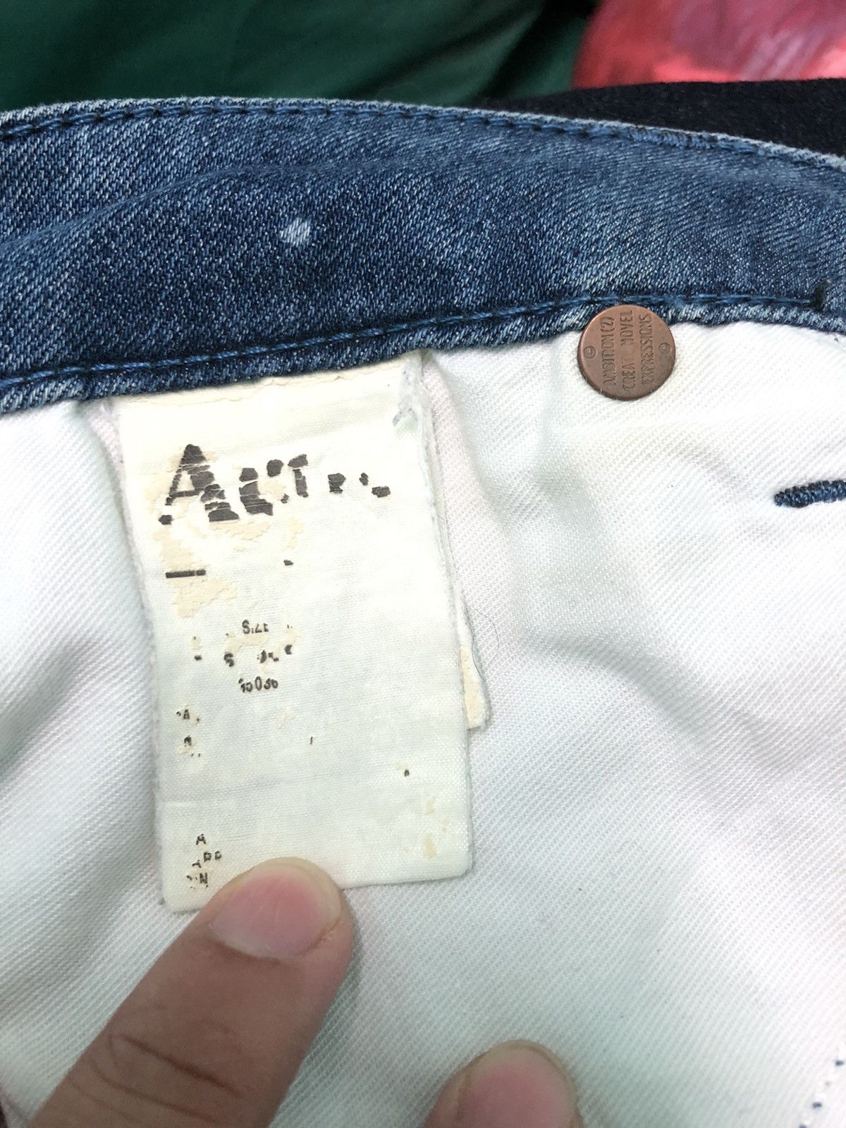 Acne Studios ACNE SNOW WASH SOFT DENIM JEANS Size US 28 / EU 44 - 8 Thumbnail
