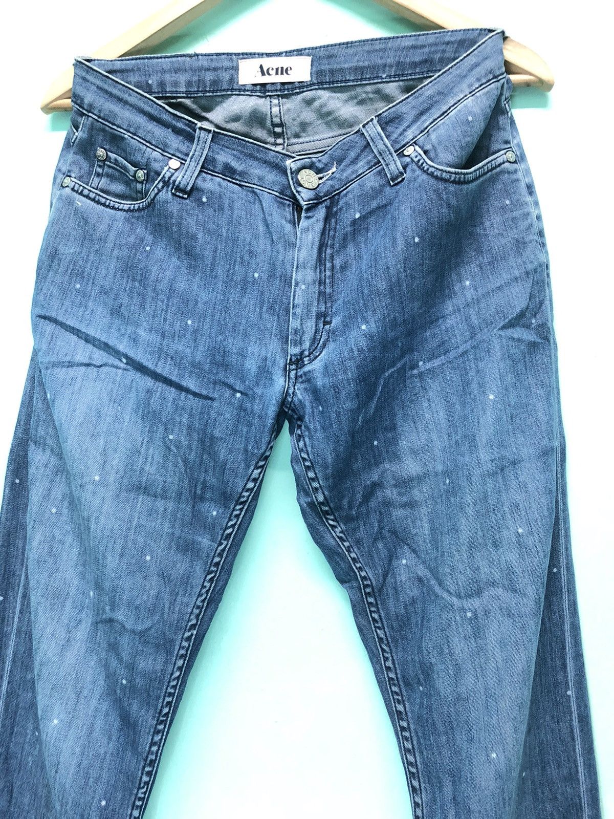 Acne Studios ACNE SNOW WASH SOFT DENIM JEANS Size US 28 / EU 44 - 2 Thumbnail