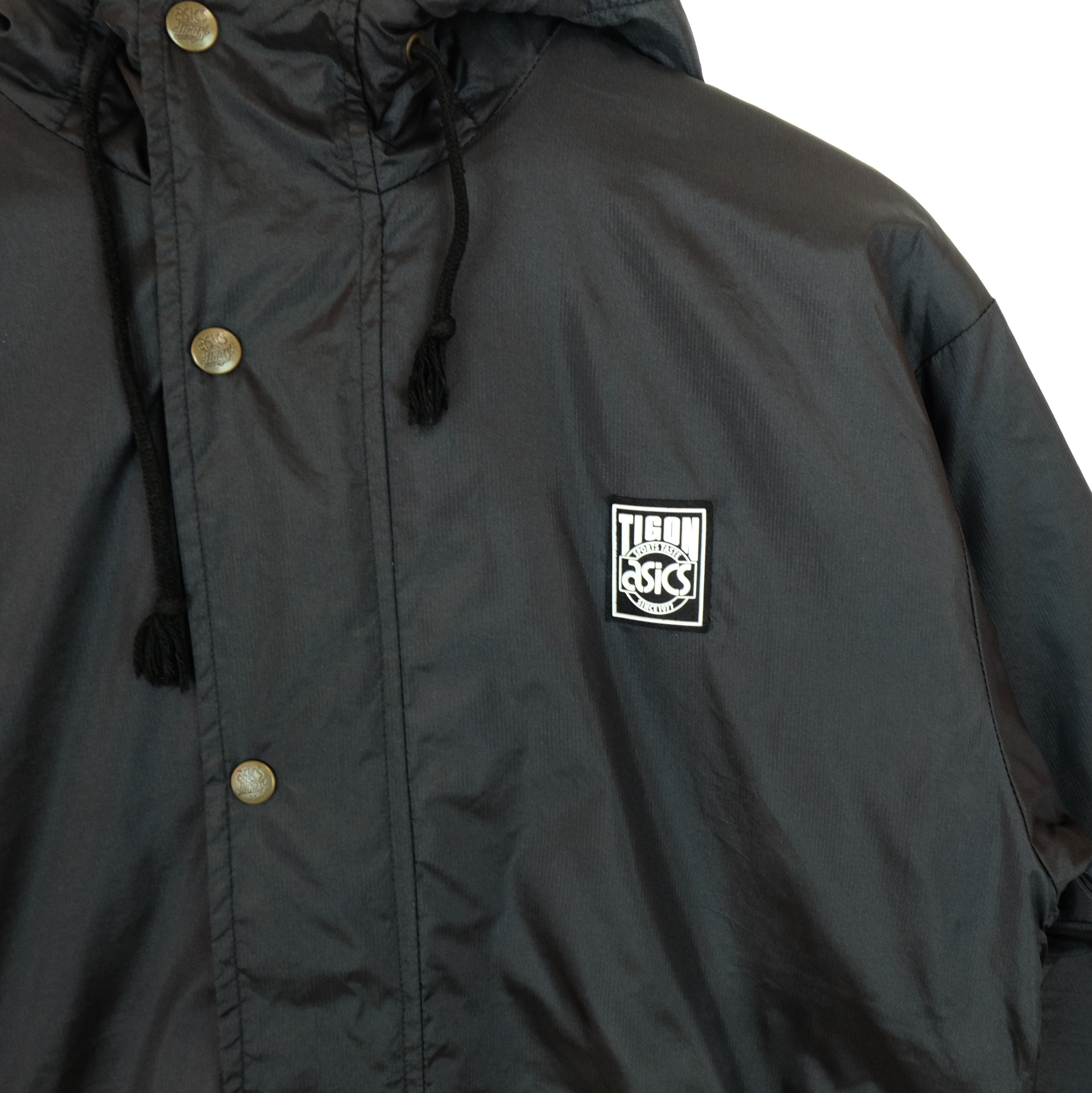 Asics ASICS Tigon Sportswear Windbreaker Parka Jacket Size US S / EU 44-46 / 1 - 7 Thumbnail