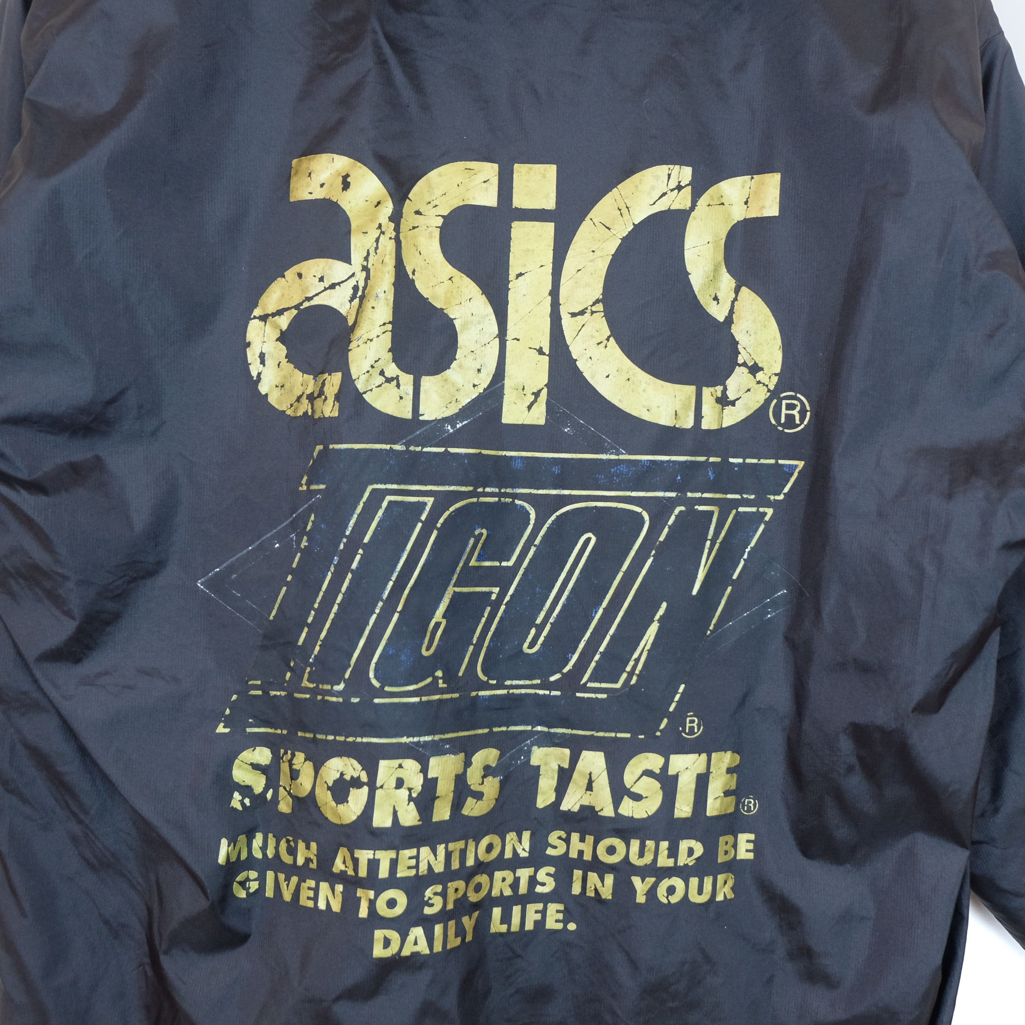 Asics ASICS Tigon Sportswear Windbreaker Parka Jacket Size US S / EU 44-46 / 1 - 4 Thumbnail