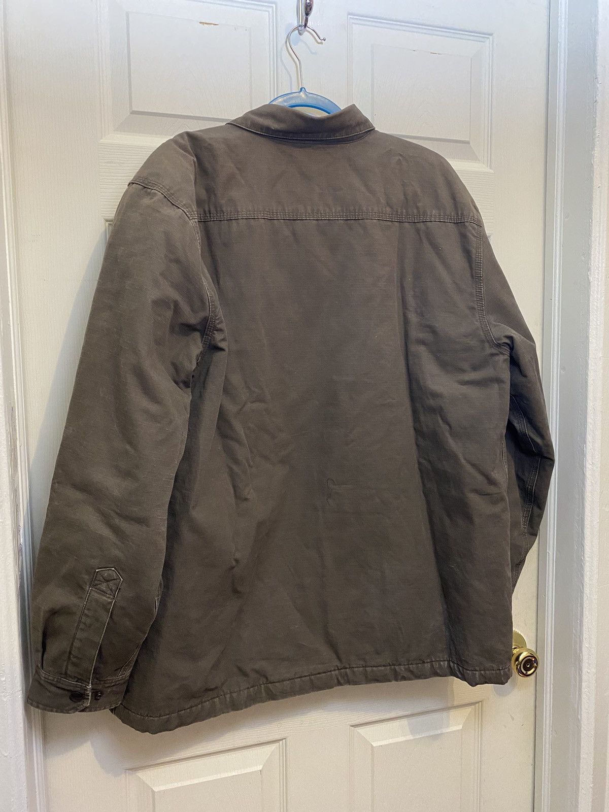 Carhartt Vintage Carhartt Chore Quilted Jacket Coat Button Overshirt Size US L / EU 52-54 / 3 - 6 Thumbnail