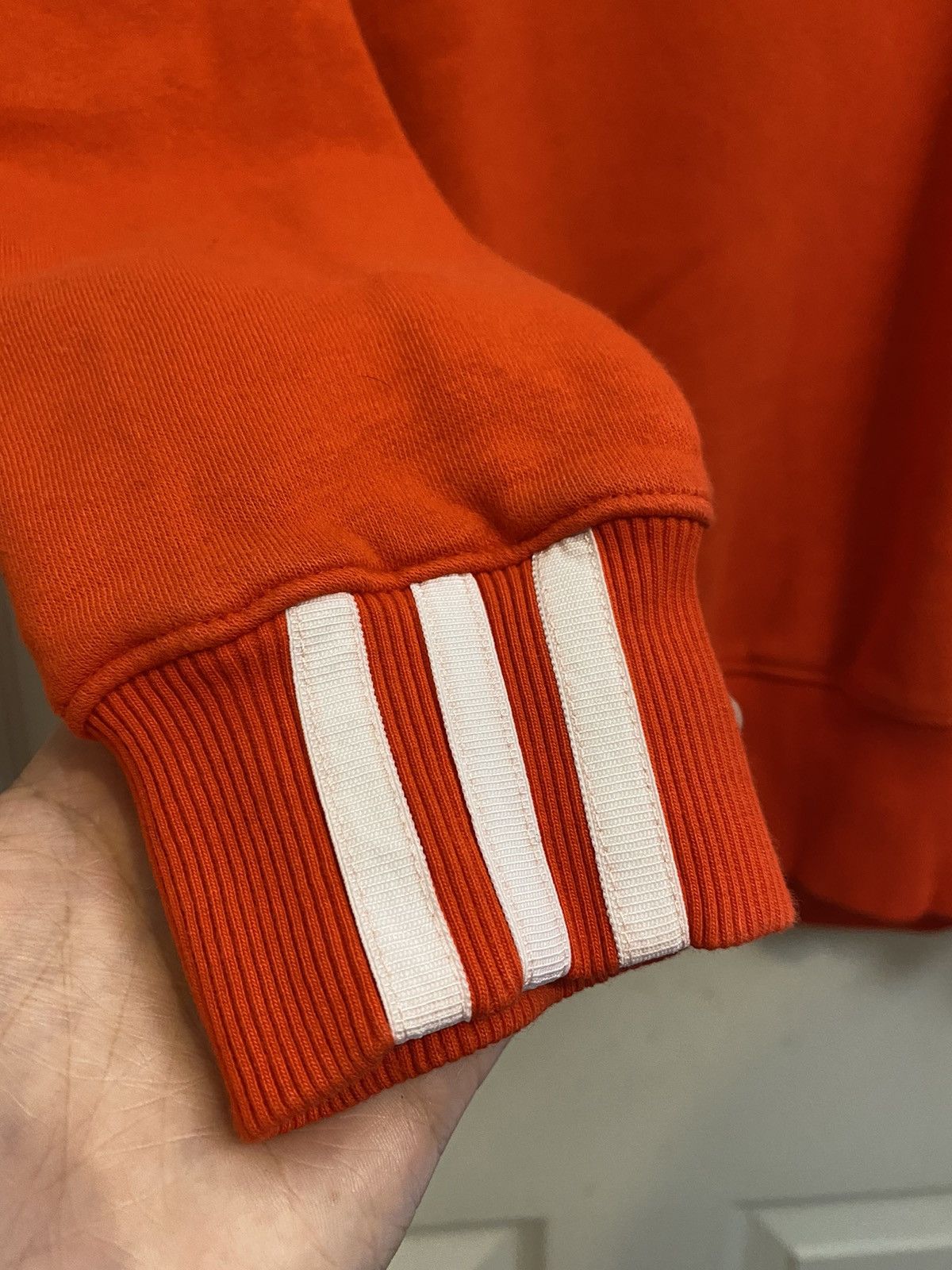 Adidas Adidas Oversized Center Swoosh Logo Embroidered Crewneck Size US S / EU 44-46 / 1 - 2 Thumbnail