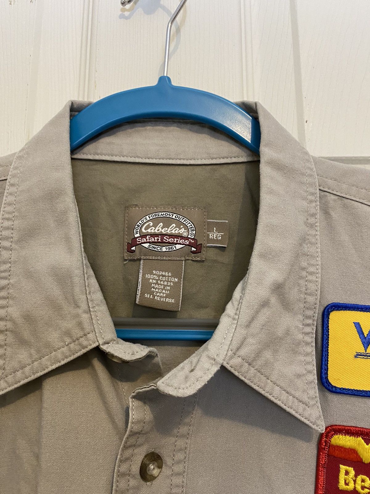 Cabelas Vintage Fisherman Button Up Shirt Size US L / EU 52-54 / 3 - 6 Thumbnail