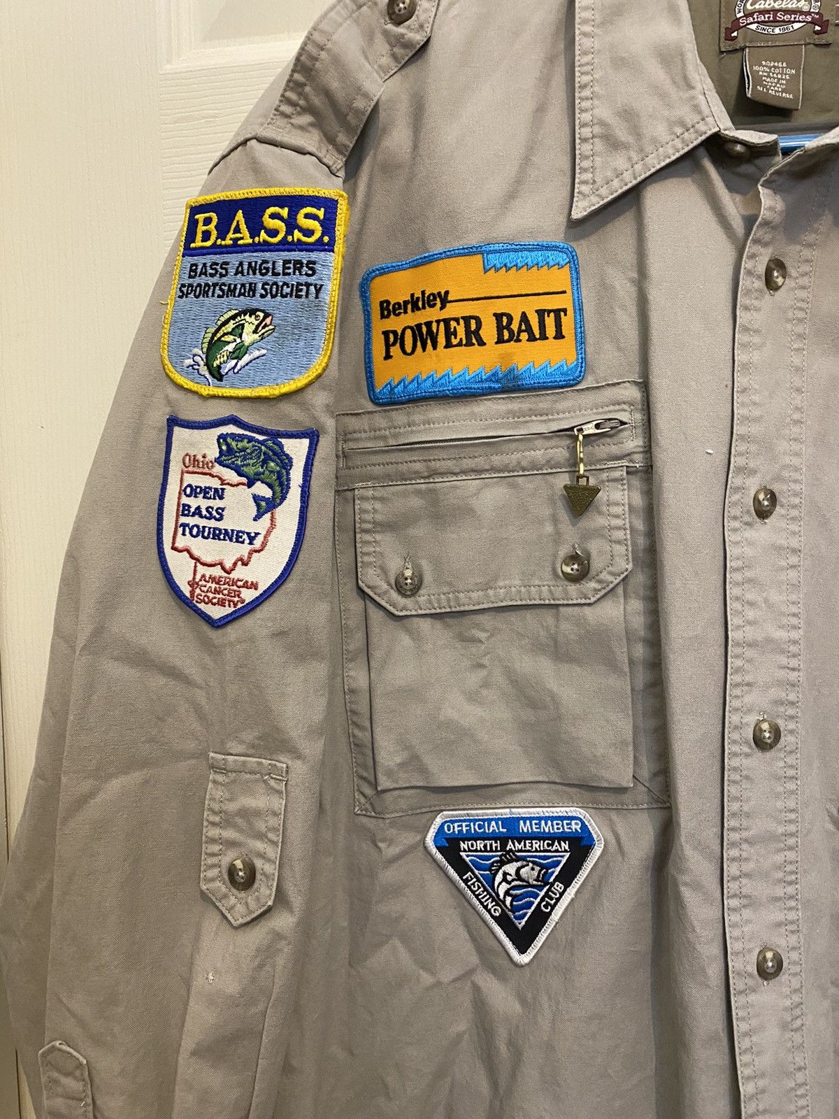 Cabelas Vintage Fisherman Button Up Shirt Size US L / EU 52-54 / 3 - 4 Thumbnail