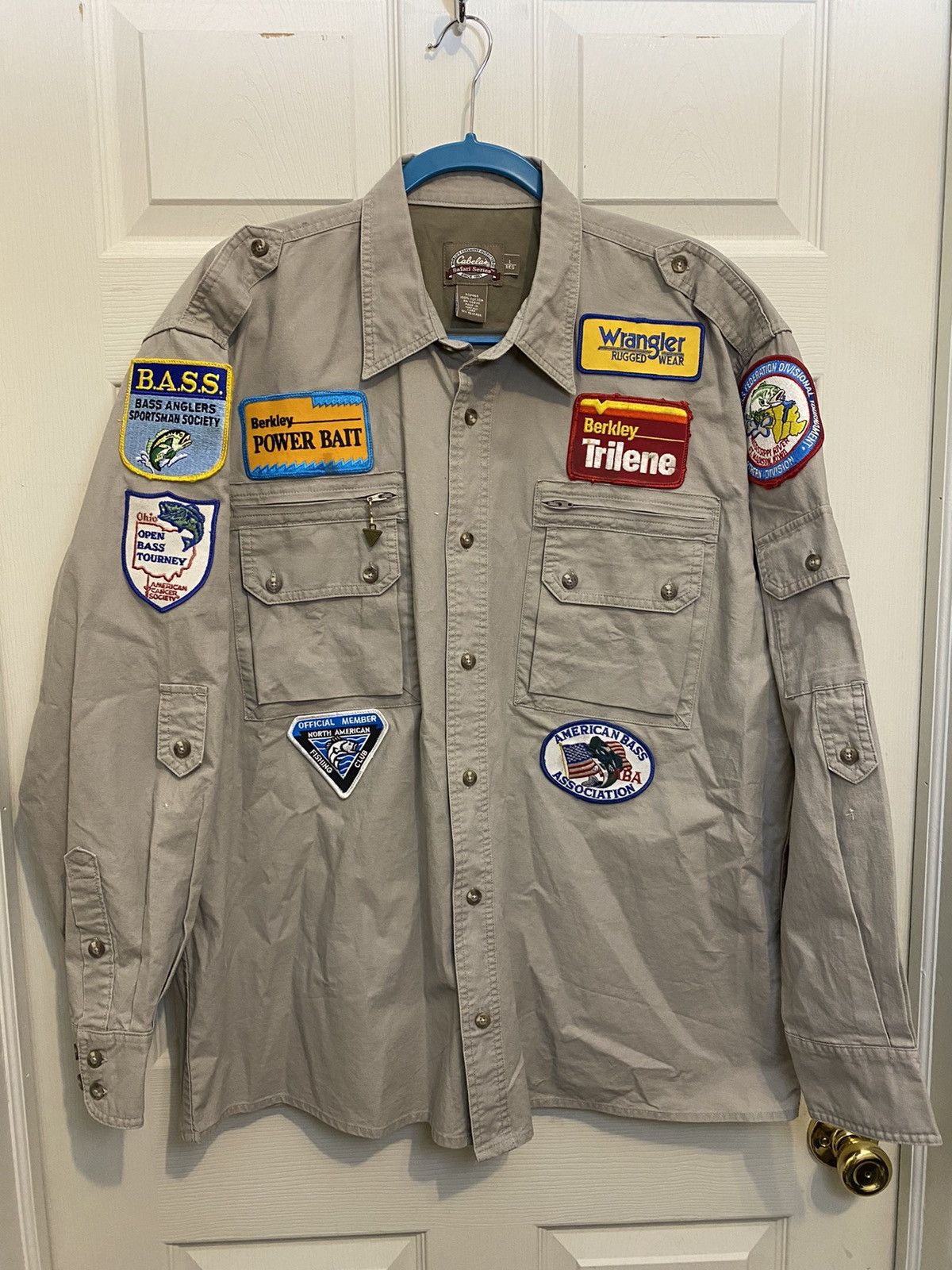 Cabelas Vintage Fisherman Button Up Shirt Size US L / EU 52-54 / 3 - 1 Thumbnail