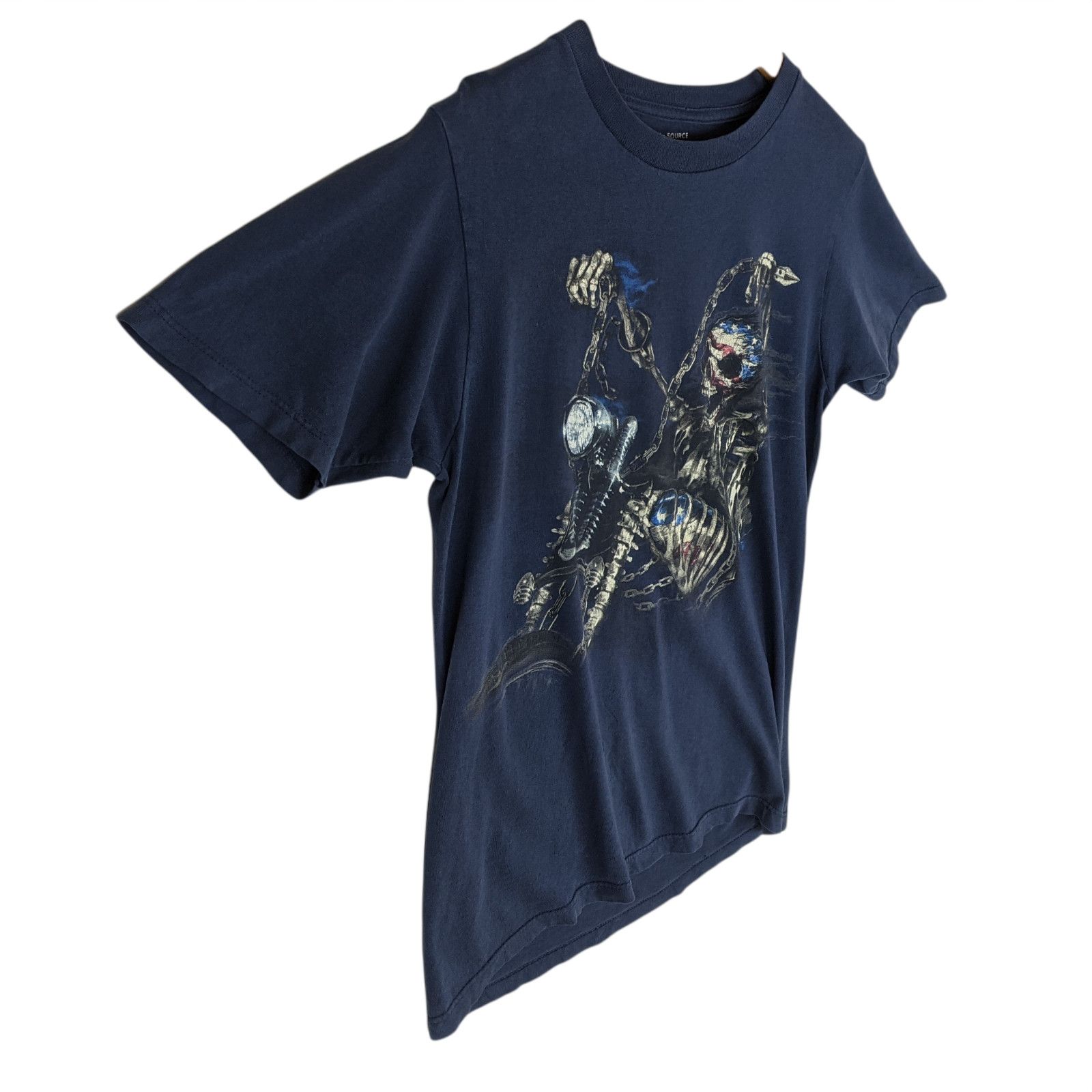 Japanese Brand MOTORCYCLE Gang Chopper Skeleton T-Shirt Size US S / EU 44-46 / 1 - 3 Thumbnail