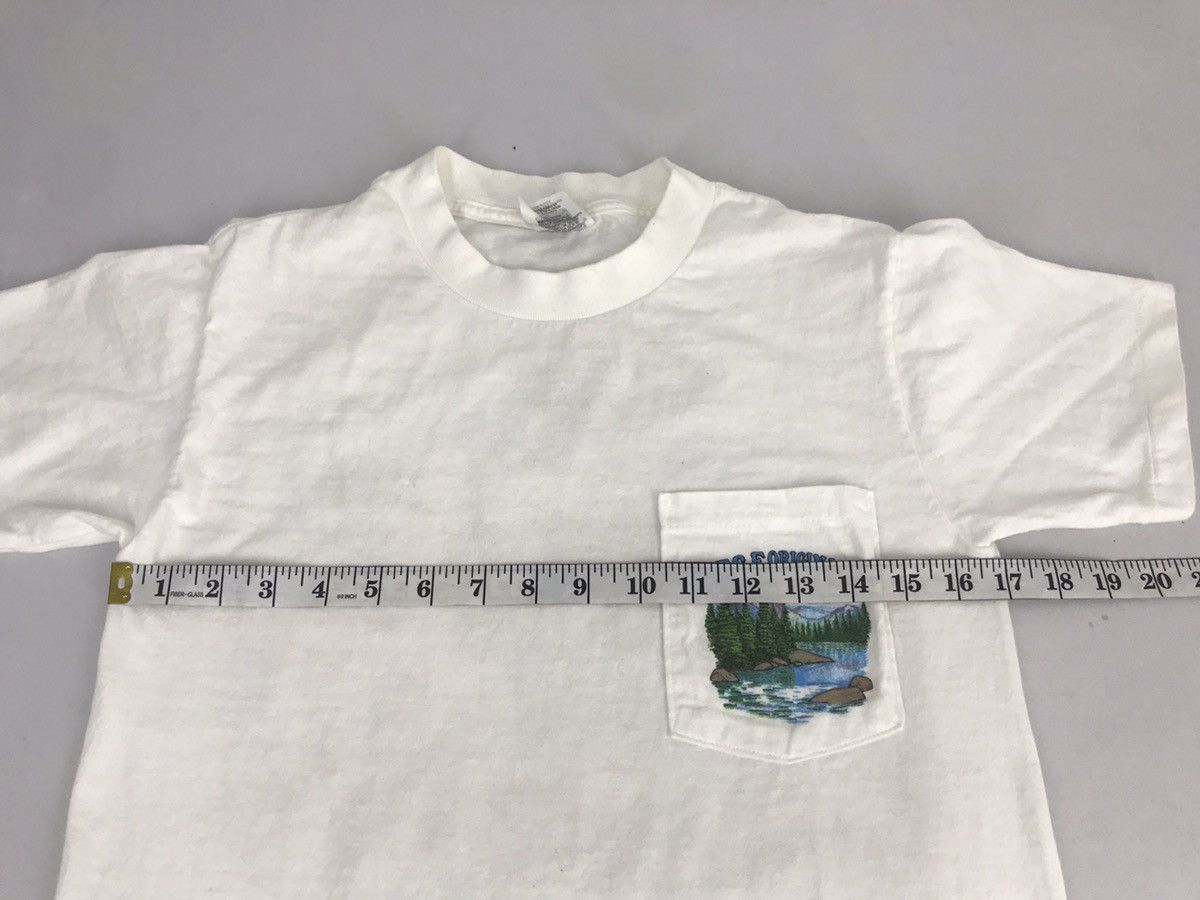 Vintage 90s T.S.F Original Made in USA Single Pocket Graphic Tee Size US S / EU 44-46 / 1 - 8 Thumbnail