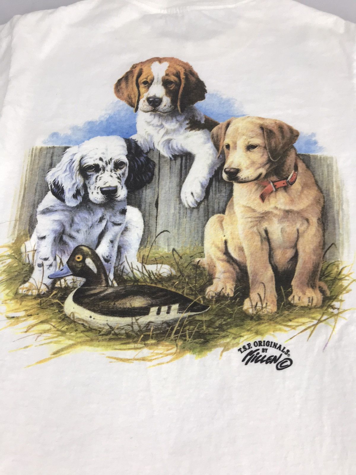Vintage 90s T.S.F Original Made in USA Single Pocket Graphic Tee Size US S / EU 44-46 / 1 - 3 Thumbnail